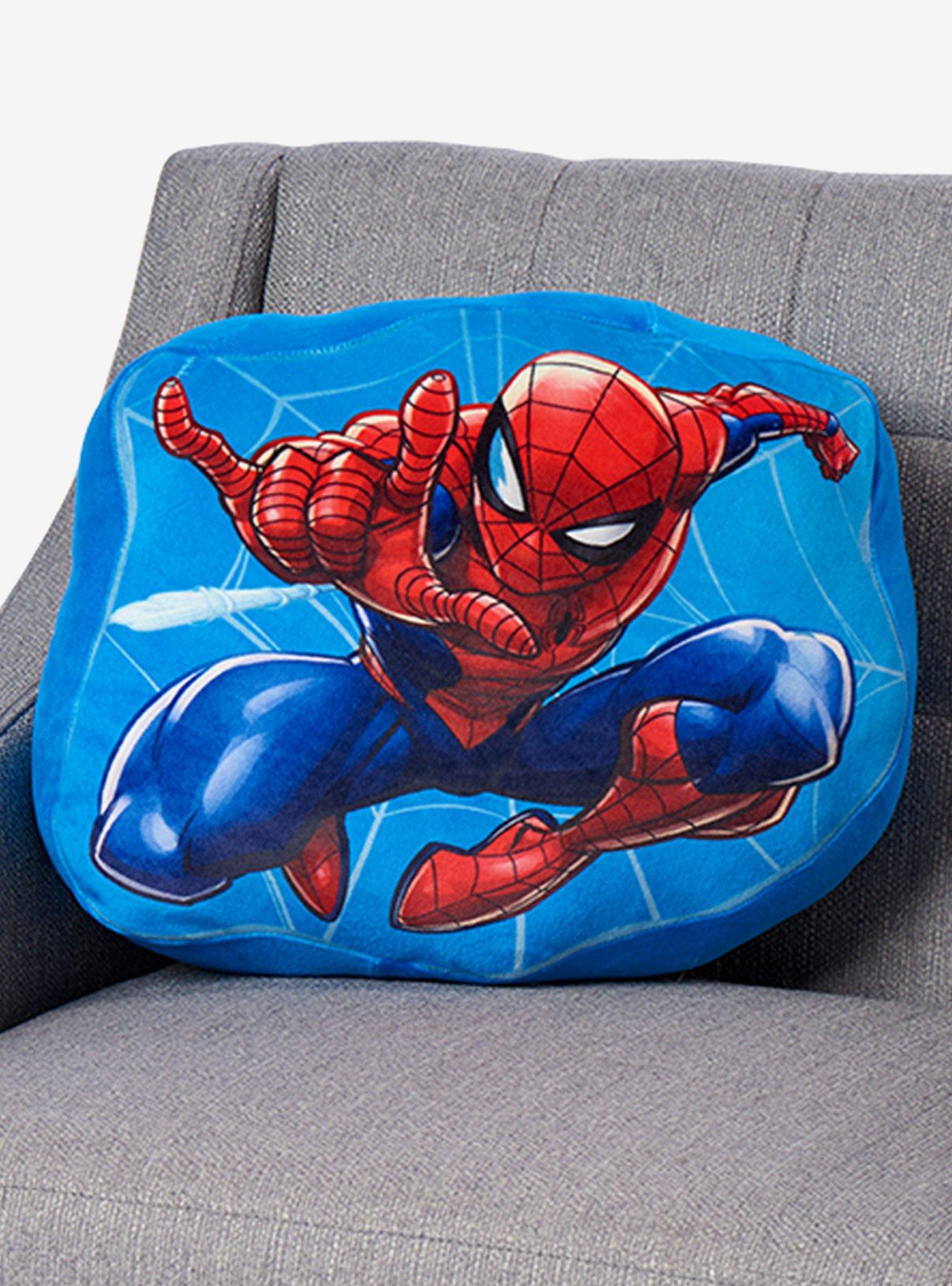 Marvel Spider-Man Web Launch Travel Cloud Pillow, , alternate