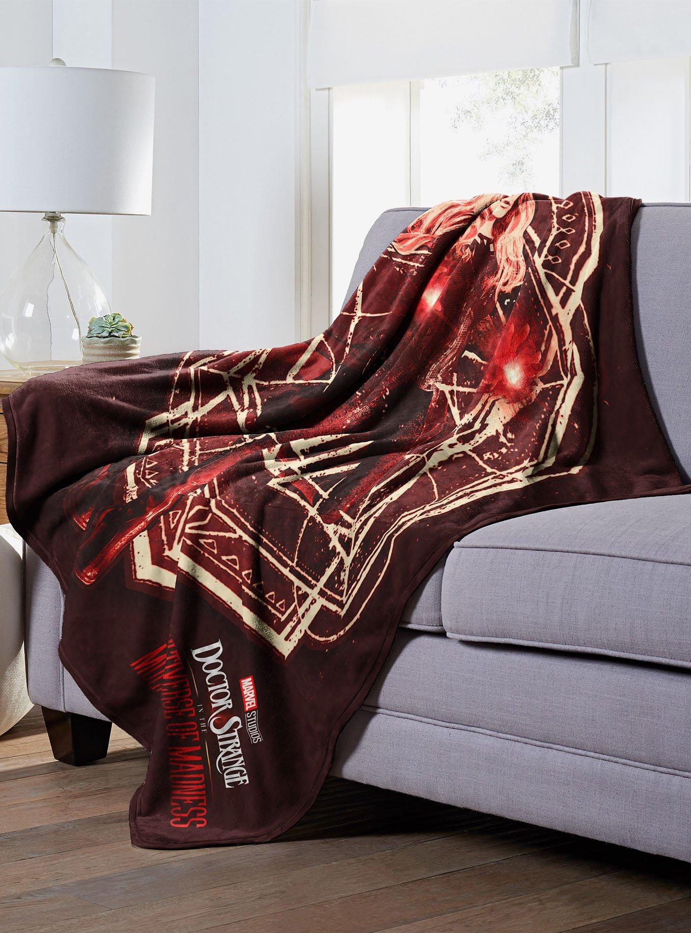 Marvel Dr. Strange Red Scarlett Silk Touch Throw Blanket, , alternate