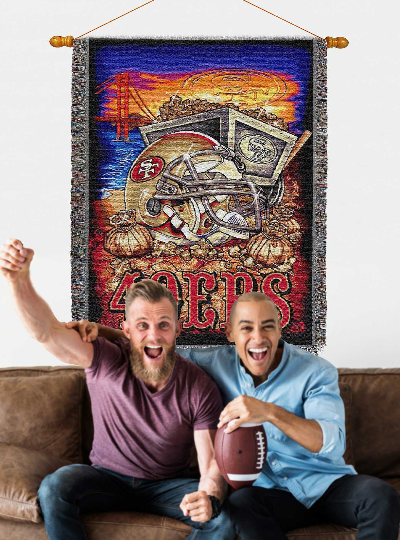 NFL 49ers Home Field Advantage Wall Tapestry, , hi-res