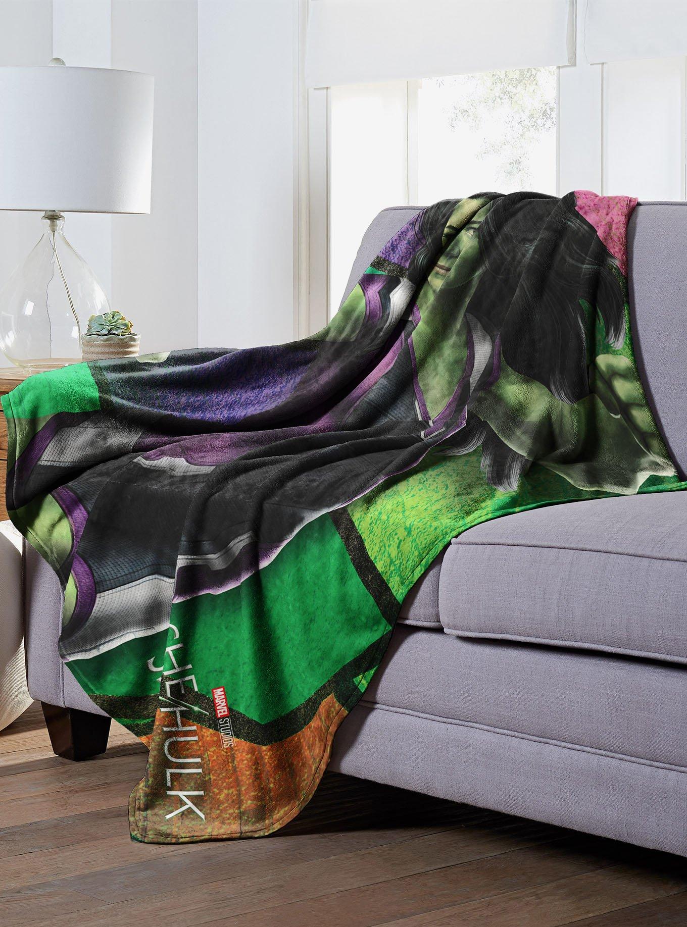 Marvel She Hulk Strong As She Silk Touch Throw Blanket, , hi-res