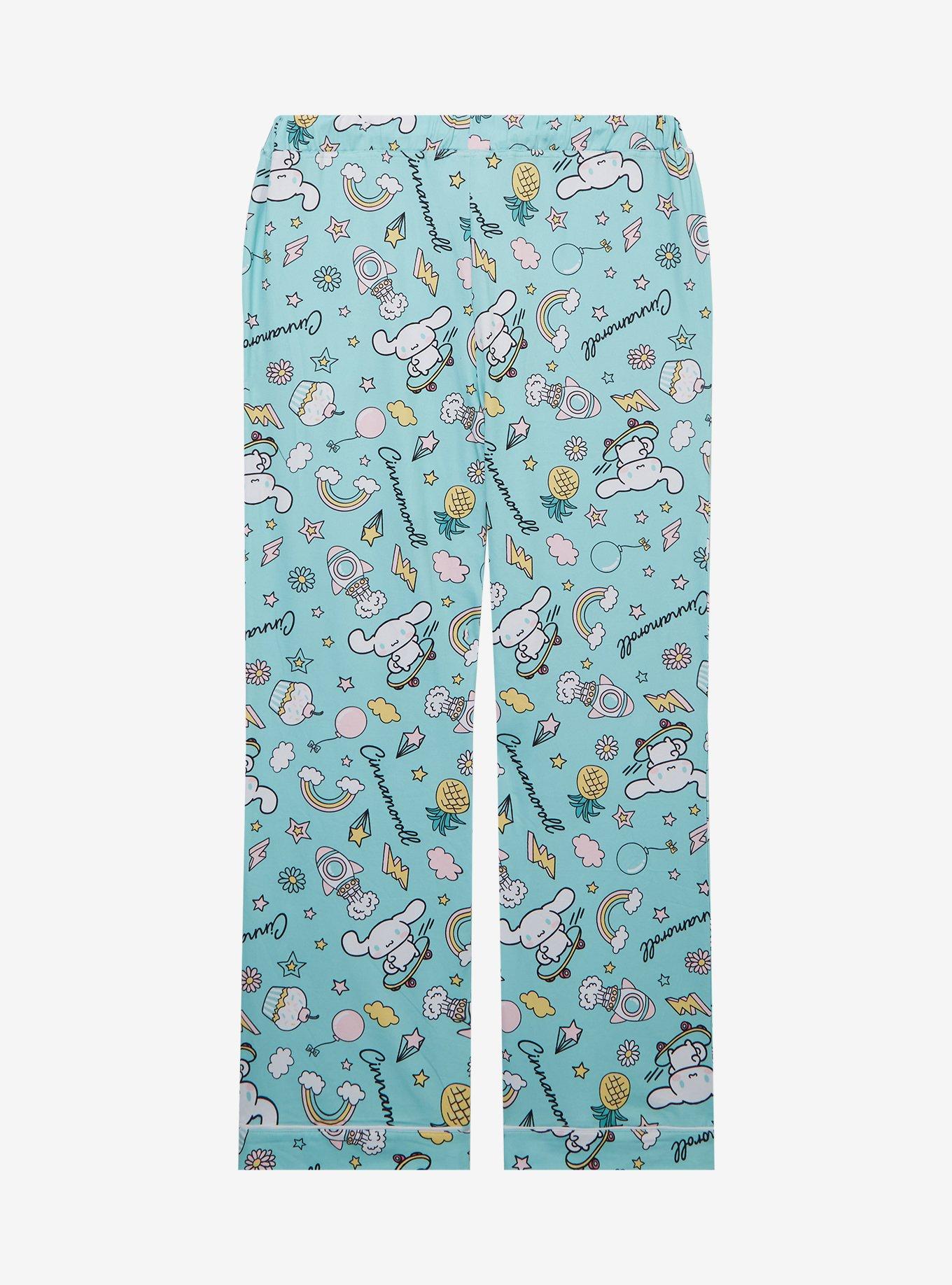 Sanrio Cinnamoroll Allover Print Women's Sleep Pants &mdash; BoxLunch Exclusive, , alternate