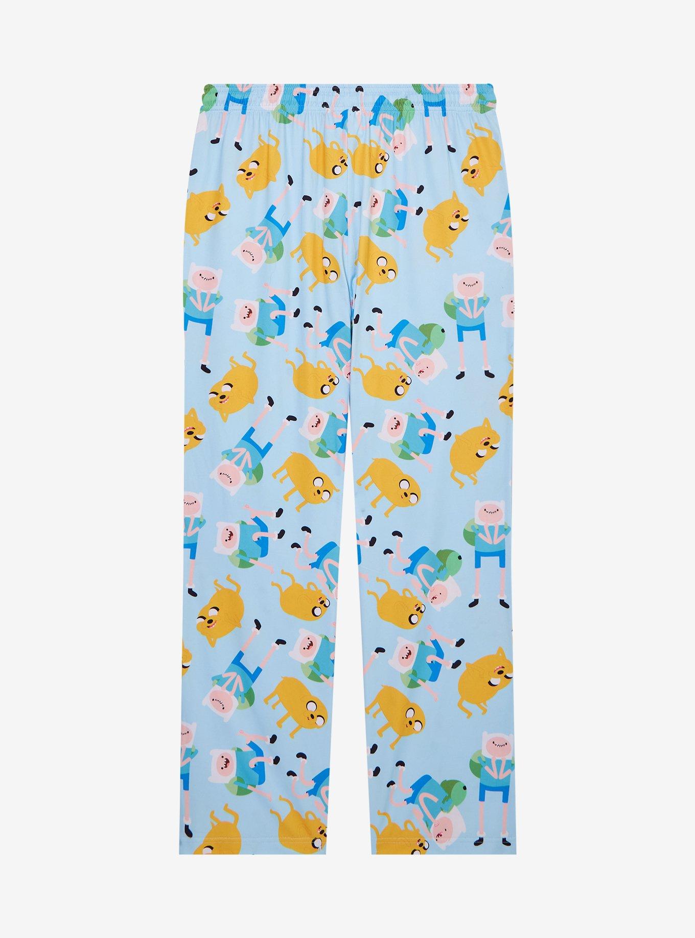 Adventure Time Finn & Jake Allover Print Sleep Pants — BoxLunch Exclusive