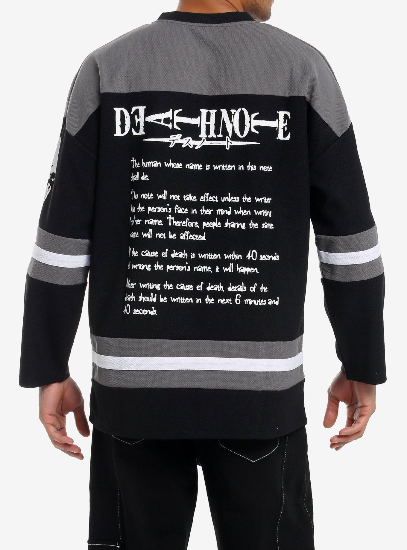 Death Note Light & L Hockey Jersey, , hi-res