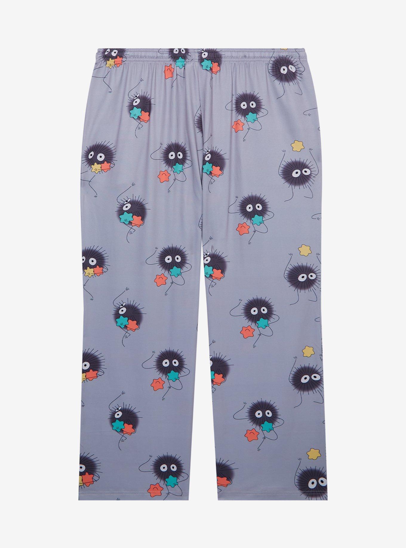 Studio Ghibli® Spirited Away Soot Sprites Allover Print Plus Size Sleep Pants, , hi-res