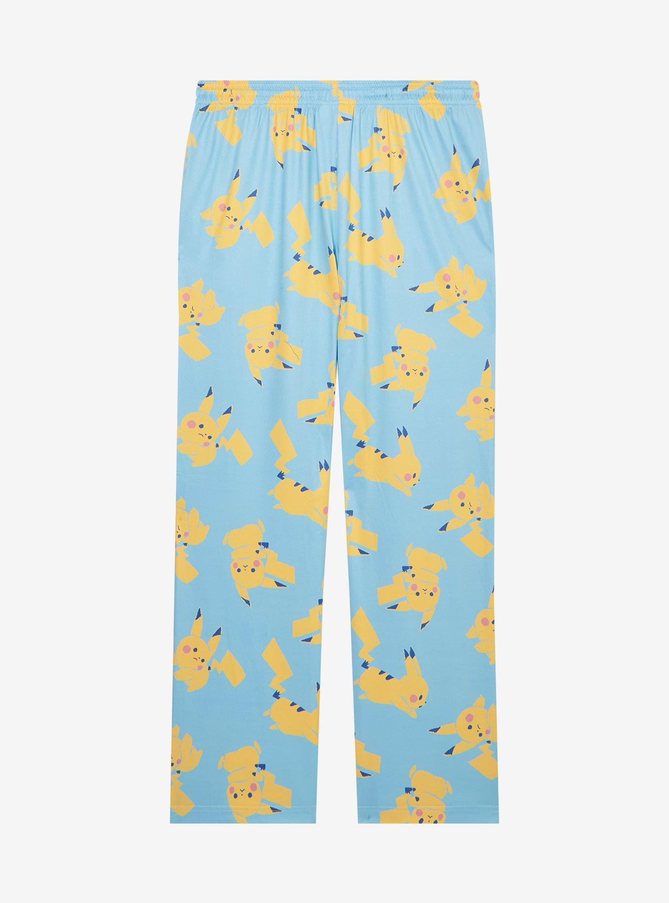 Pokémon Pikachu Allover Print Sleep Pants — BoxLunch Exclusive, , hi-res