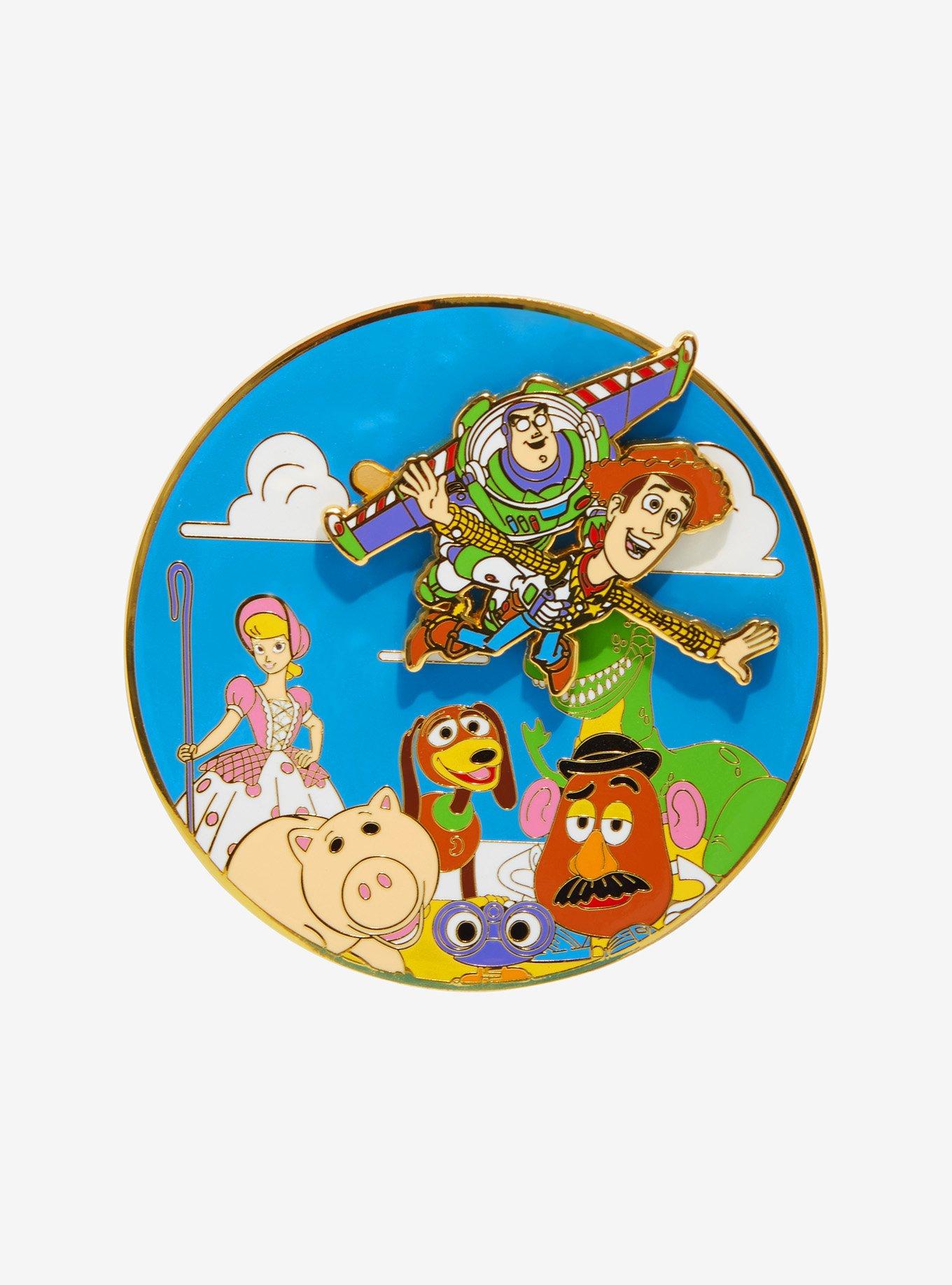 Loungefly Disney Pixar Toy Story Characters Moving Limited Edition Enamel Pin - BoxLunch Exclusive, , hi-res