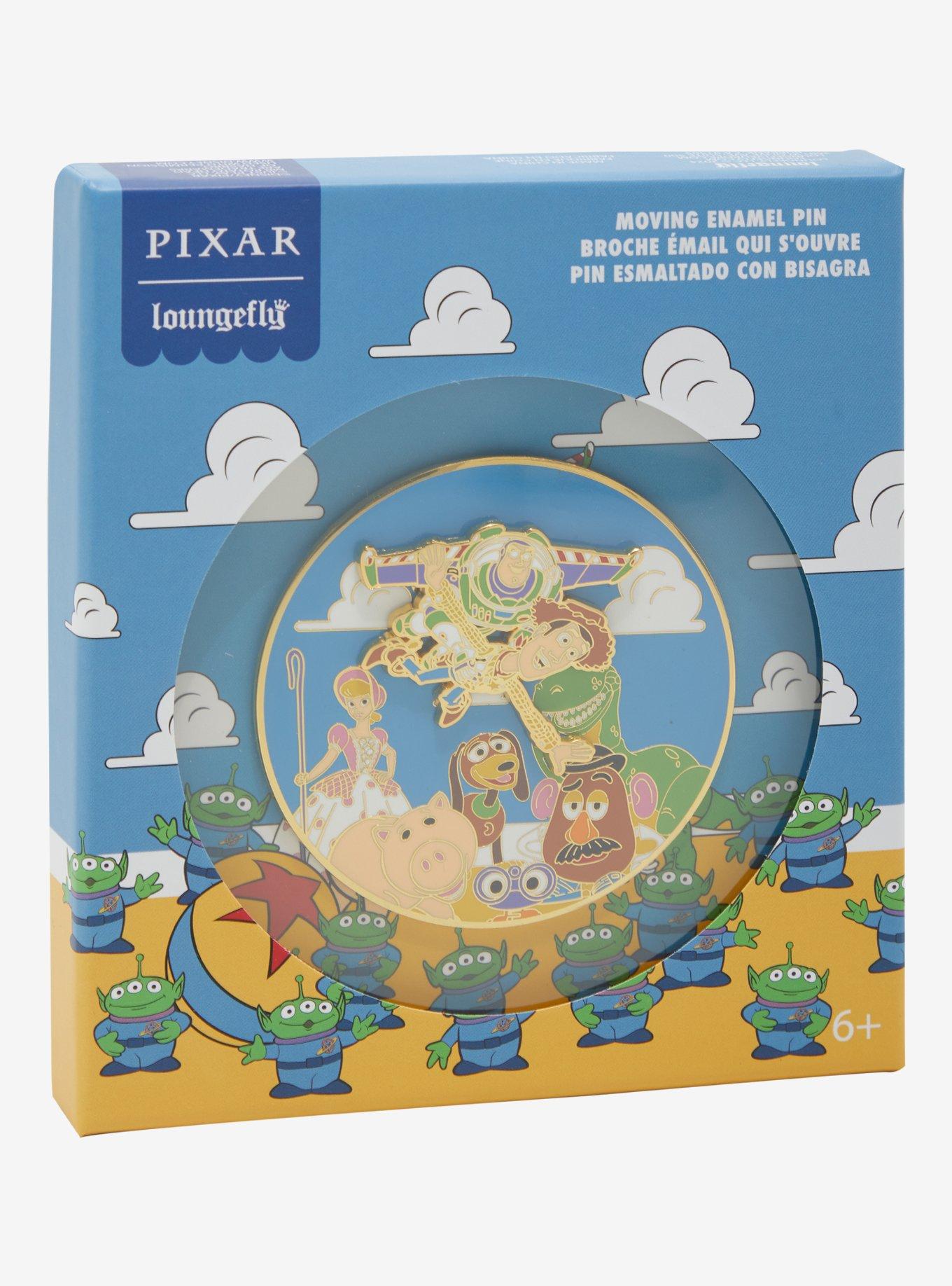 Loungefly Disney Pixar Toy Story Characters Moving Limited Edition Enamel Pin - BoxLunch Exclusive, , hi-res