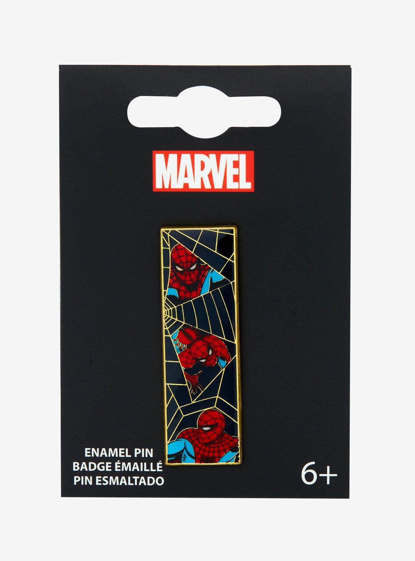 Loungefly Marvel Spider-Man Web Multi-Scene Enamel Pin &mdash; BoxLunch Exclusive, , alternate