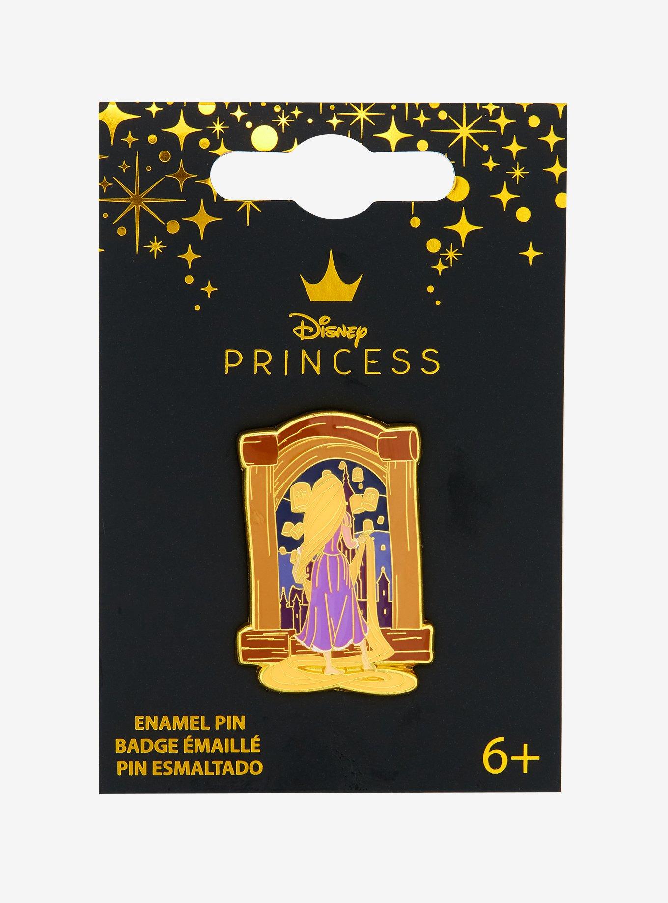 Loungefly Disney Tangled Rapunzel Window Enamel Pin — BoxLunch Exclusive, , hi-res