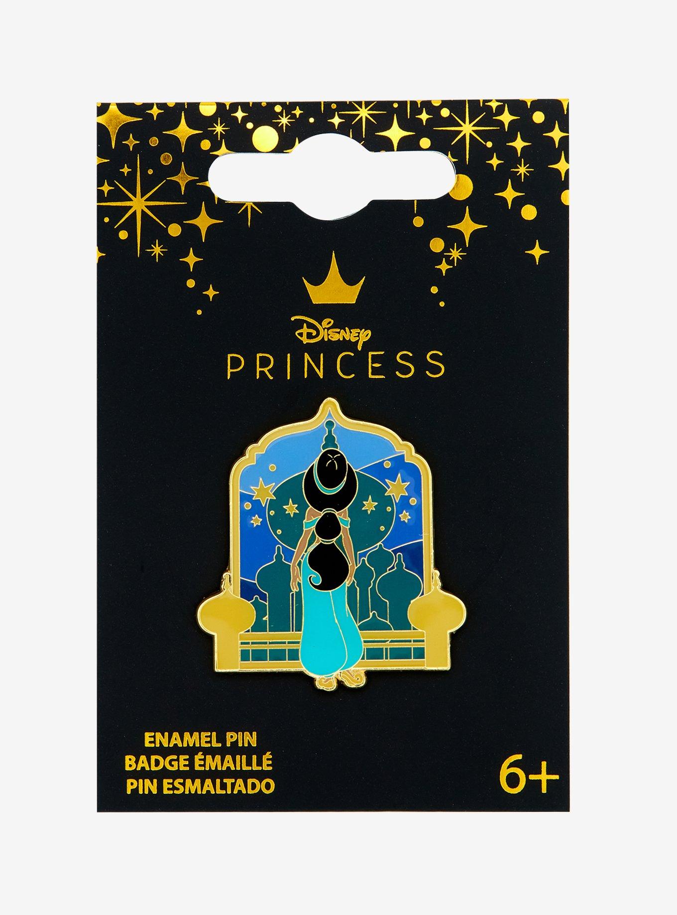 Loungefly Disney Aladdin Jasmine Balcony Enamel Pin — BoxLunch Exclusive, , hi-res