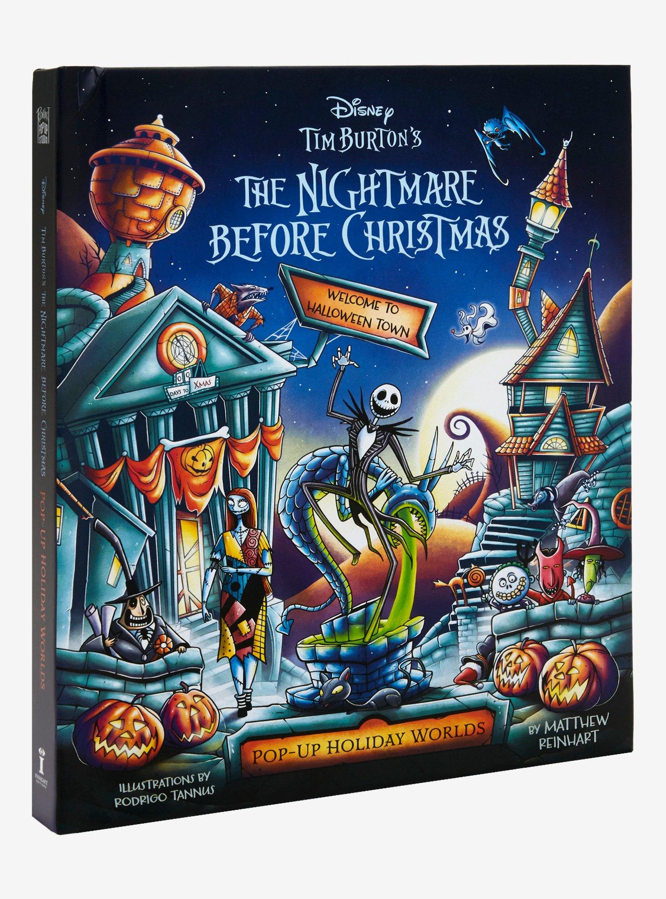 Disney The Nightmare Before Christmas Pop-Up Holiday Worlds Book, , alternate