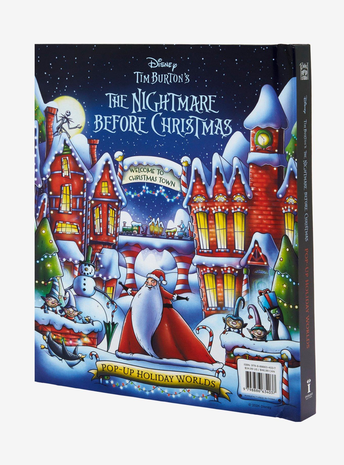 Disney The Nightmare Before Christmas Pop-Up Holiday Worlds Book, , alternate