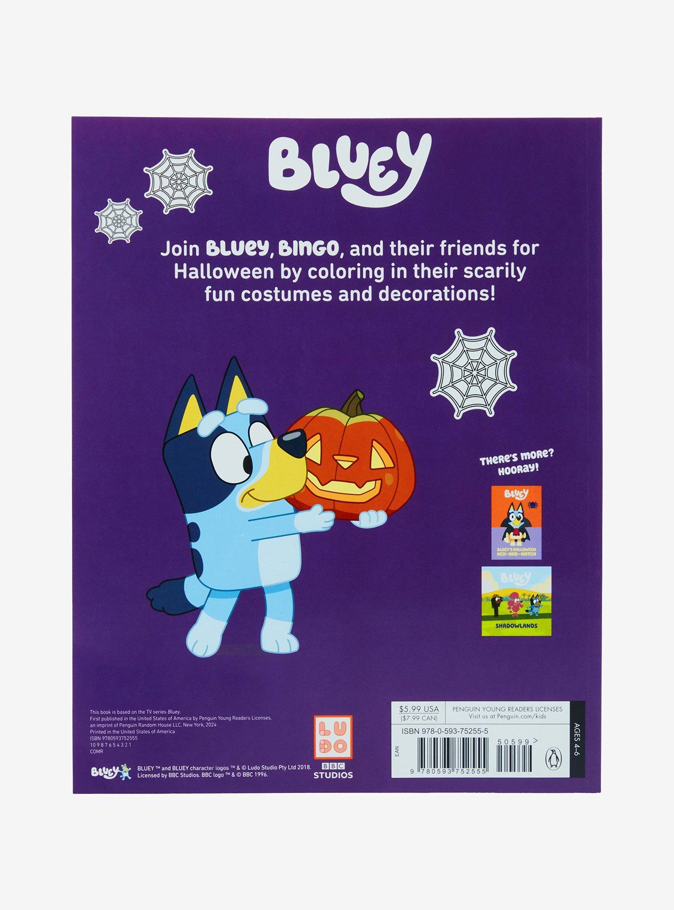 Bluey Hooray, It's Halloween Coloring Book, , hi-res