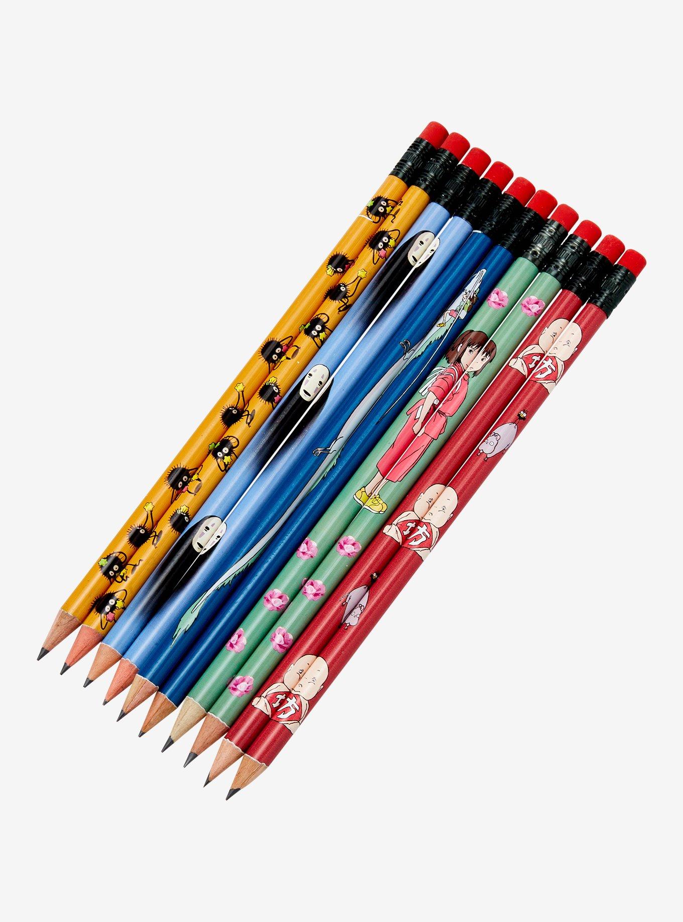 Studio Ghibli Spirited Away Graphite Pencil Set, , alternate