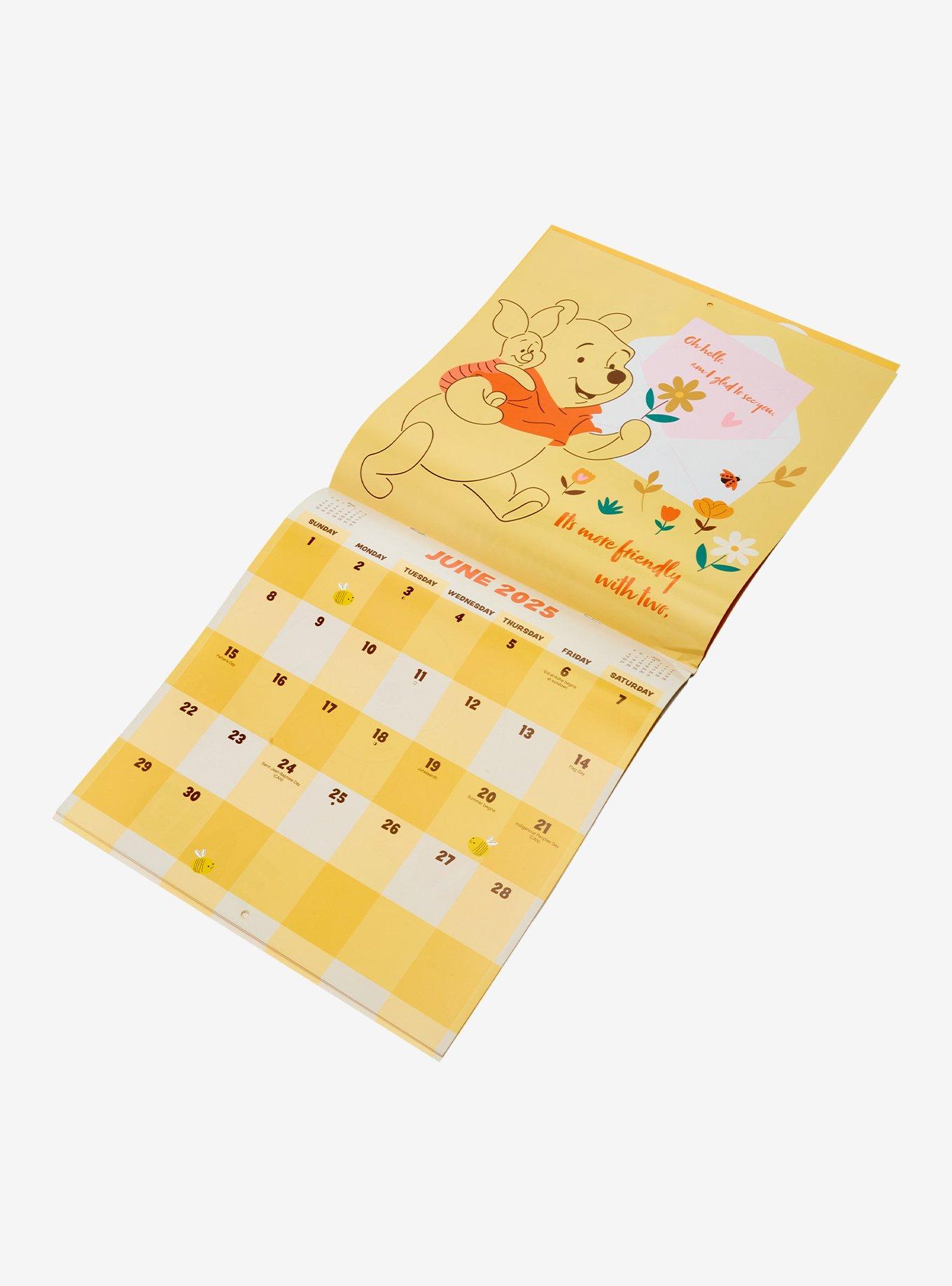 Disney Winnie the Pooh 2025 Calendar, , alternate