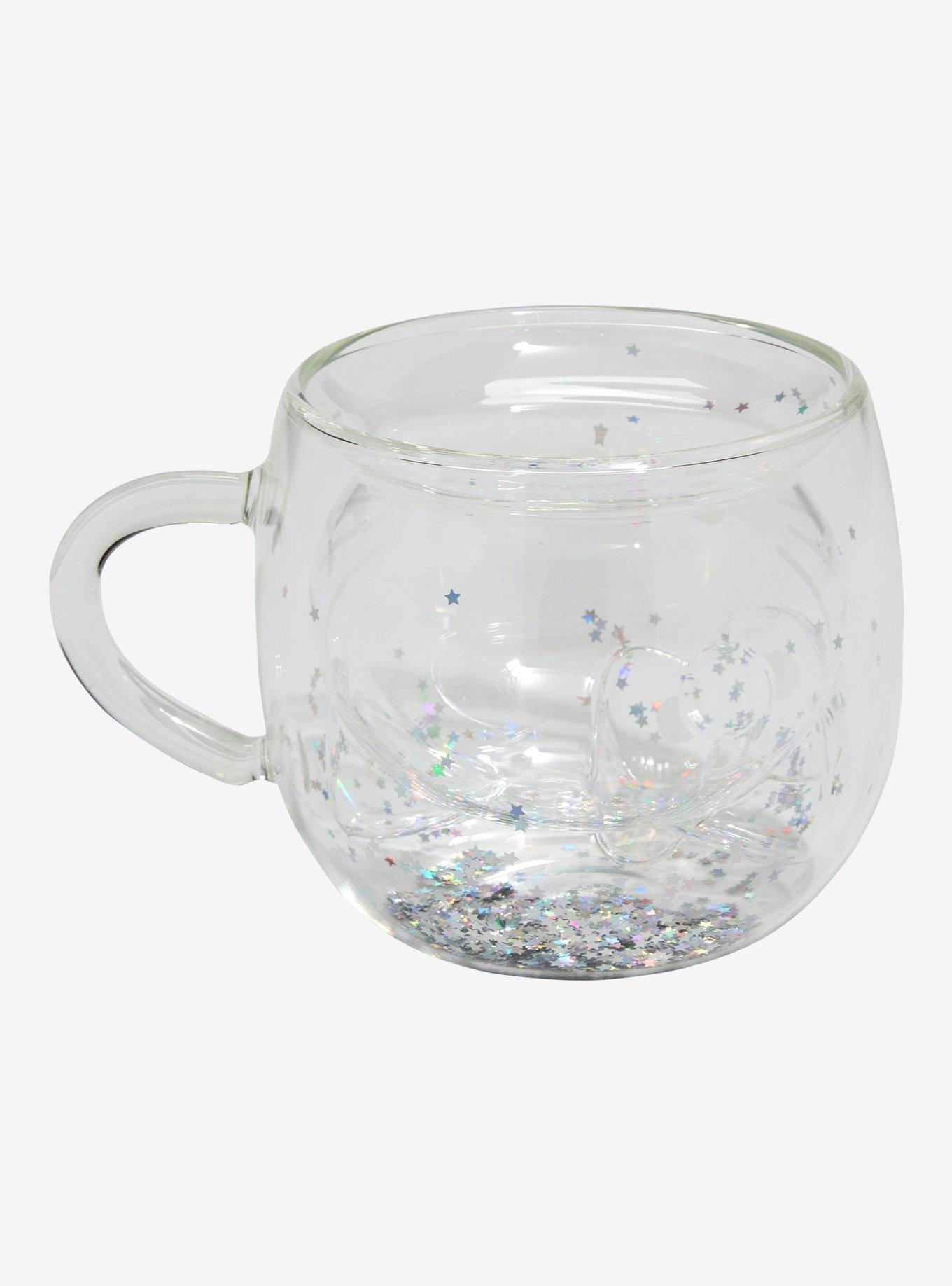 Sanrio Hello Kitty Head Confetti-Filled Glass Mug, , alternate