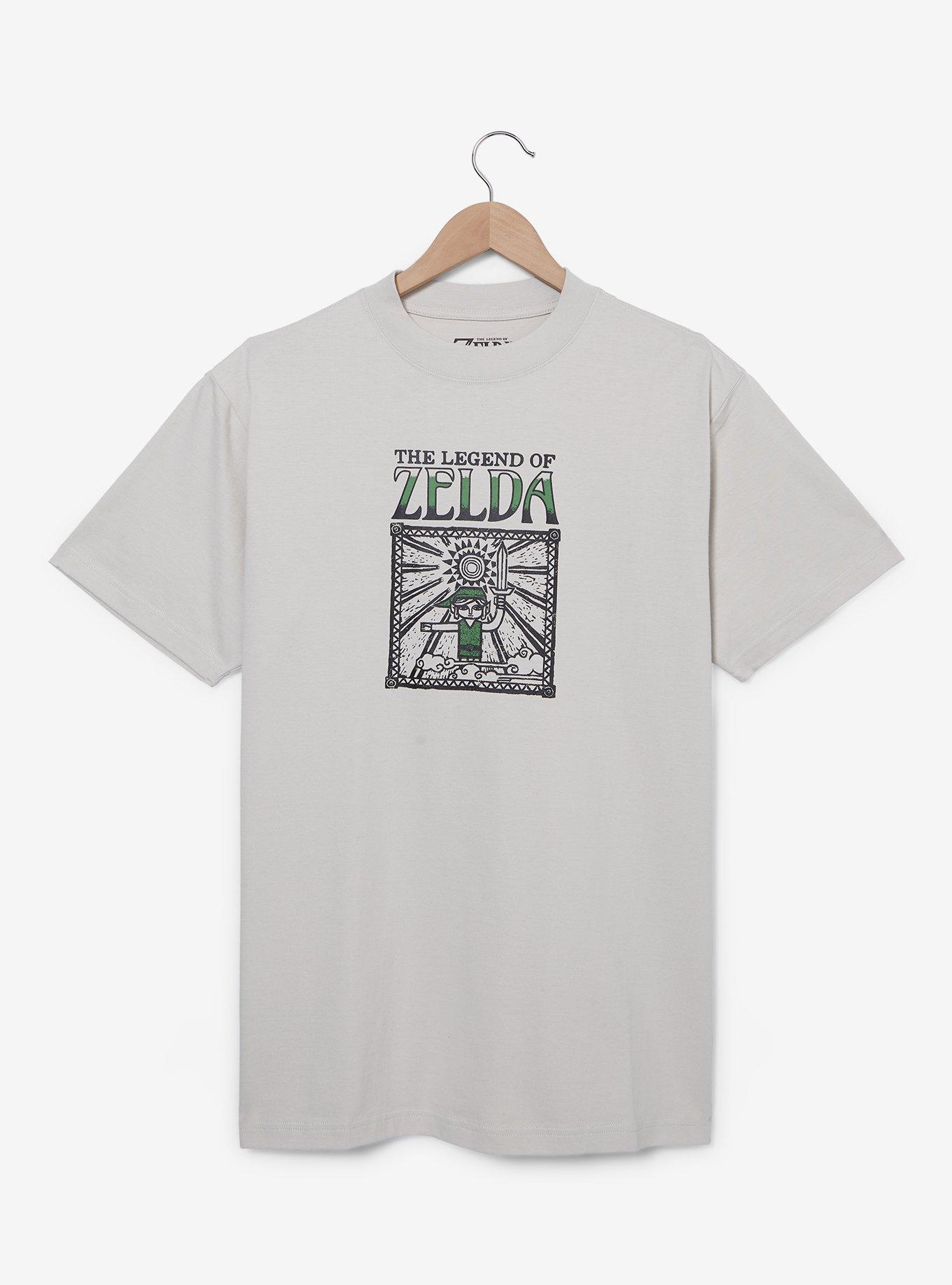 Nintendo The Legend of Zelda Story Panel T-Shirt - BoxLunch Exclusive, , hi-res