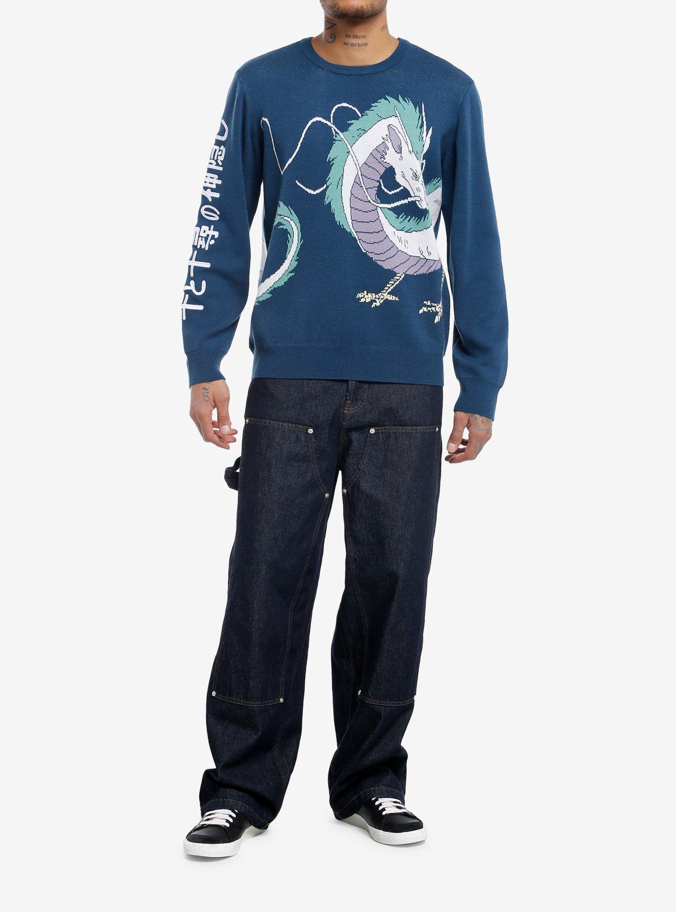 Studio Ghibli® Spirited Away Haku Dragon Knit Sweater, , hi-res