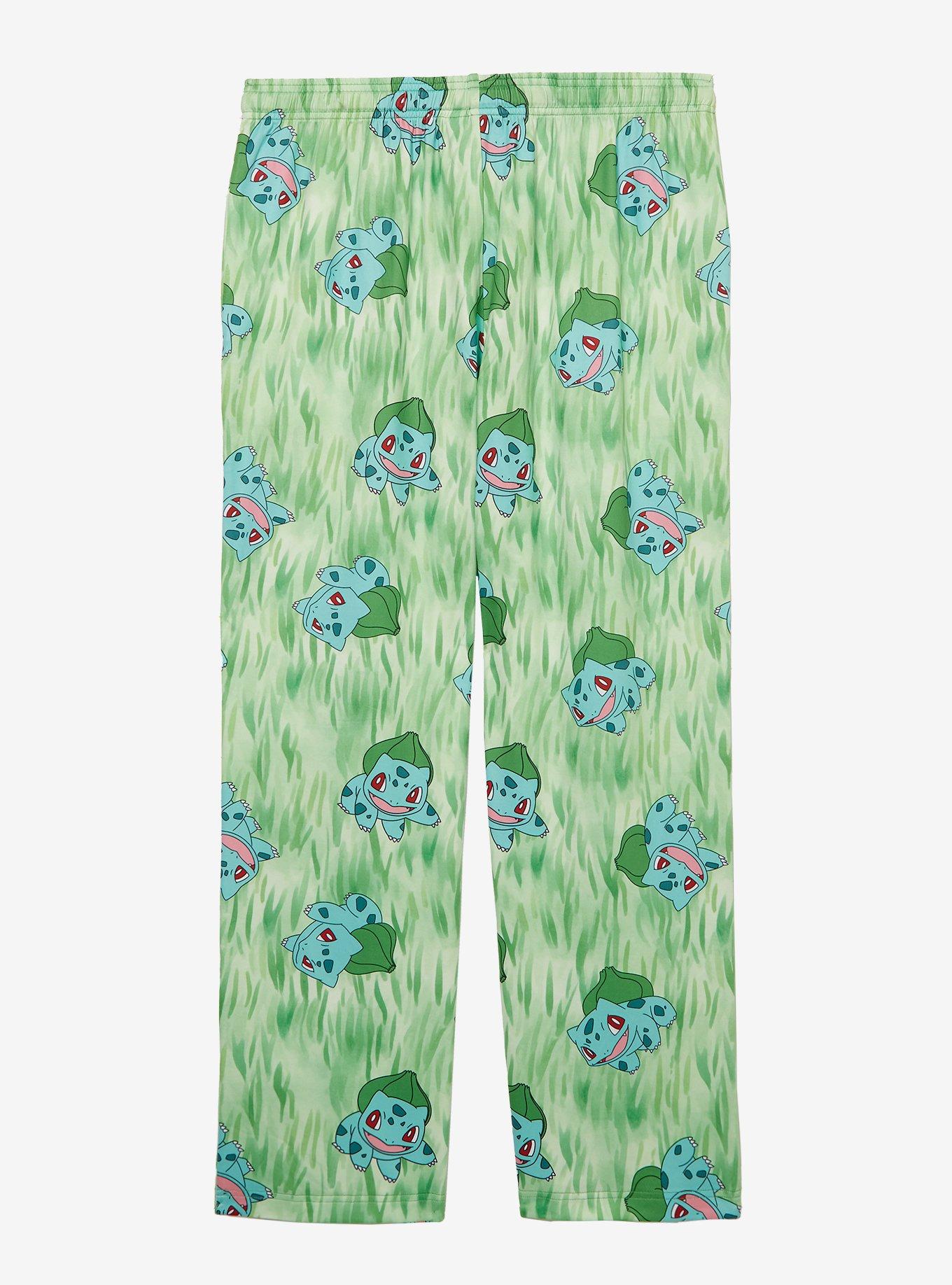 Pokémon Bulbasaur Allover Print Sleep Pants — BoxLunch Exclusive, , hi-res