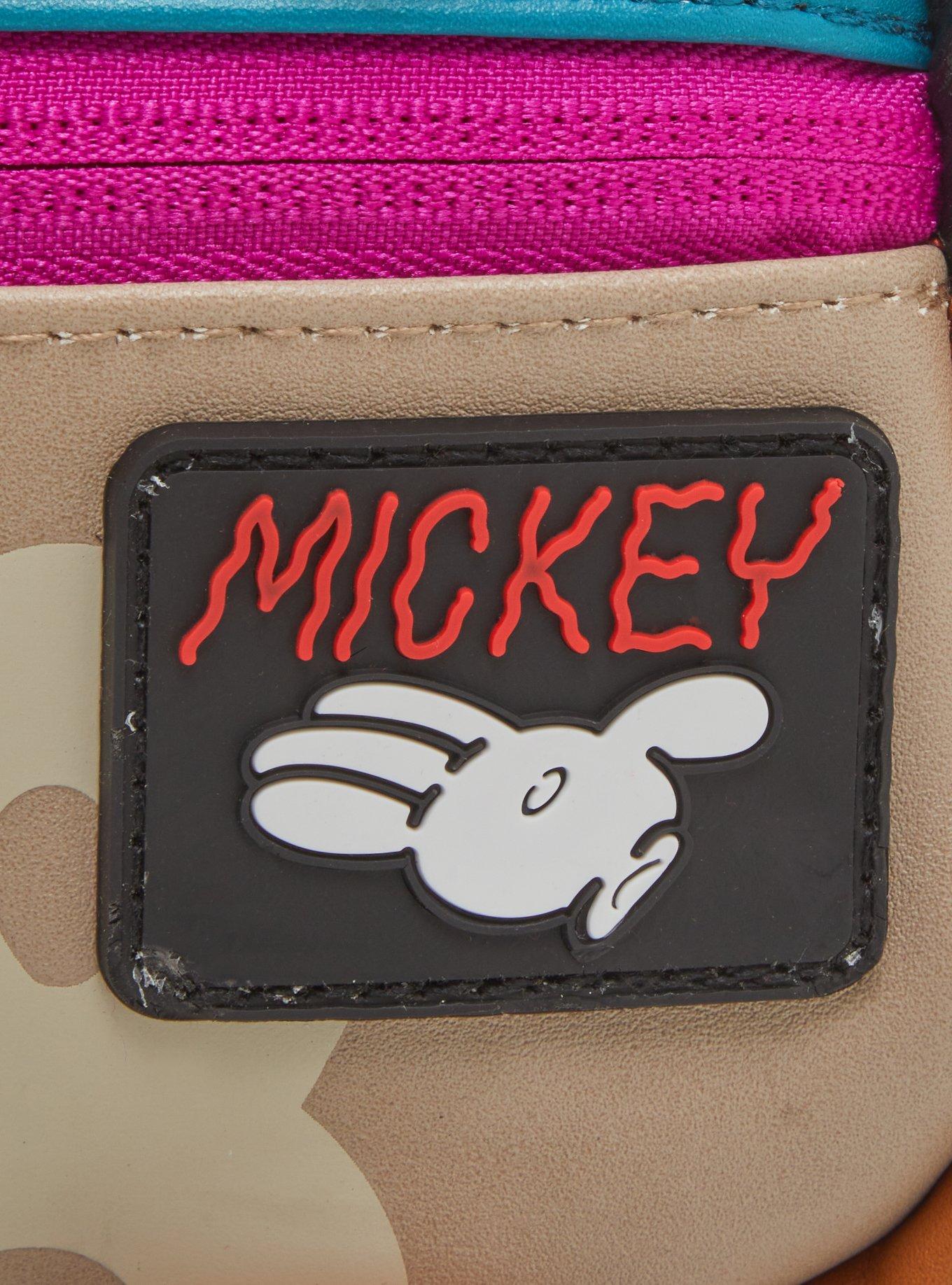 Disney Mickey Mouse Athletic Retro Crossbody Bag — BoxLunch Exclusive, , alternate