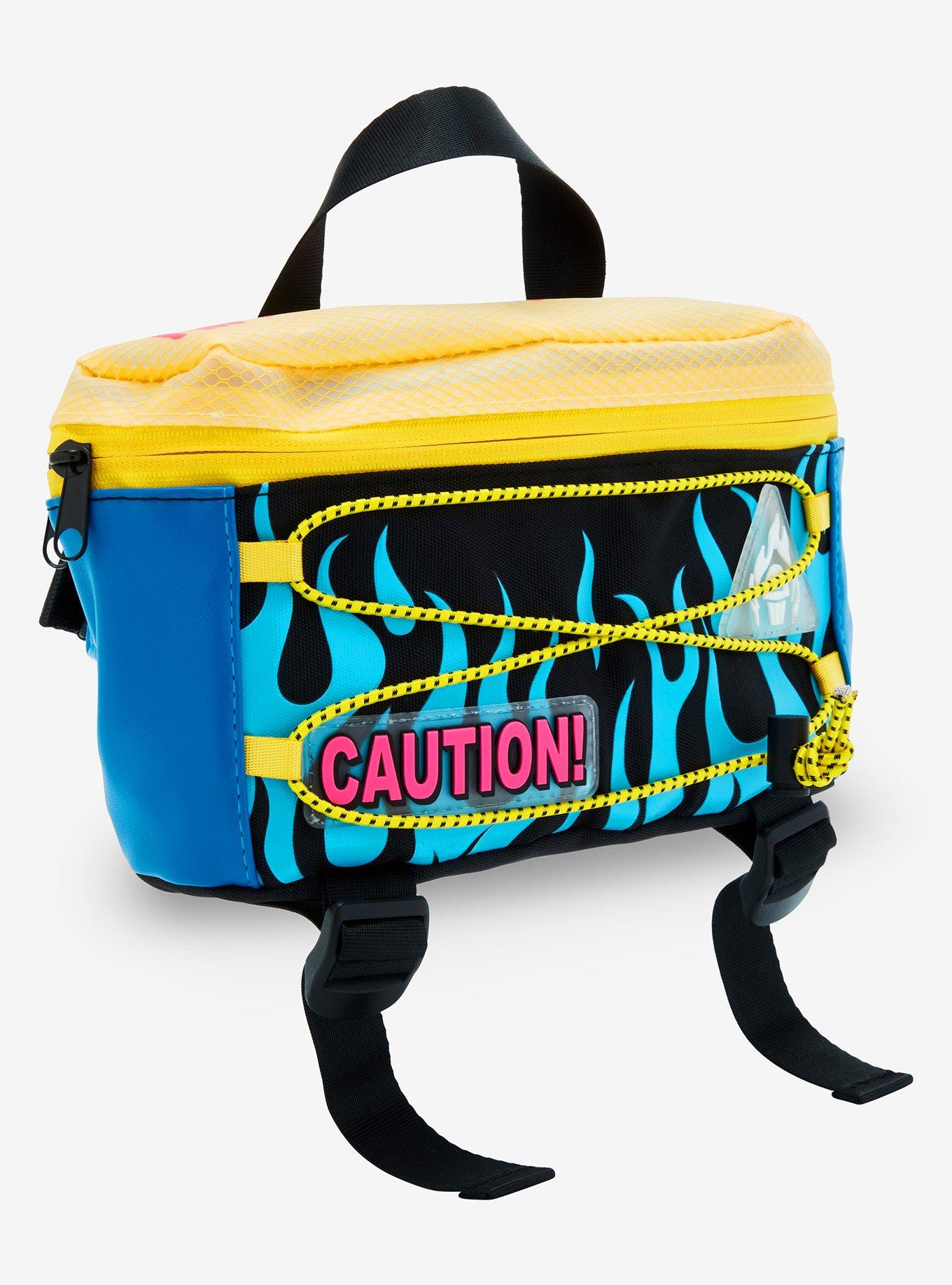 Disney Hercules Hades Caution Athletic Retro Belt Bag — BoxLunch Exclusive, , alternate