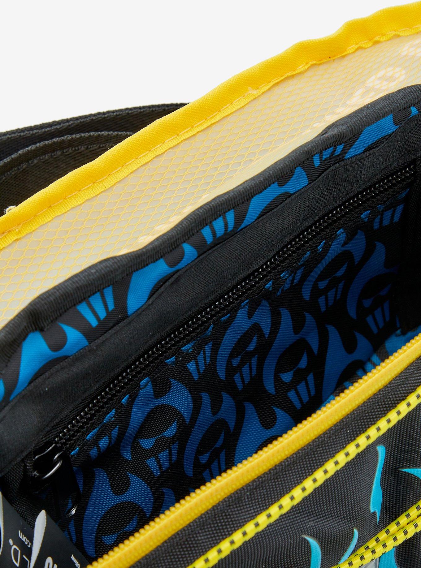 Disney Hercules Hades Caution Athletic Retro Belt Bag — BoxLunch Exclusive, , alternate