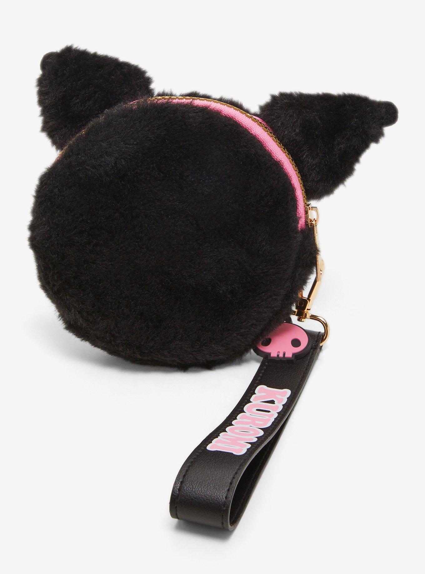 Sanrio Kuromi Plush Coin Purse, , alternate