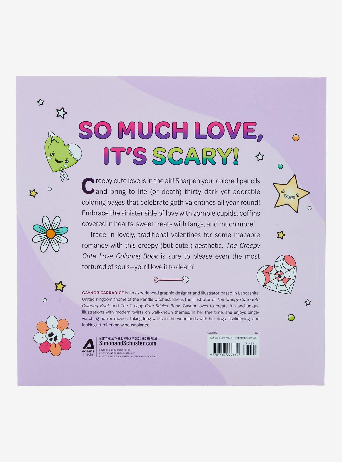 The Creepy Cute Love Coloring Book, , hi-res