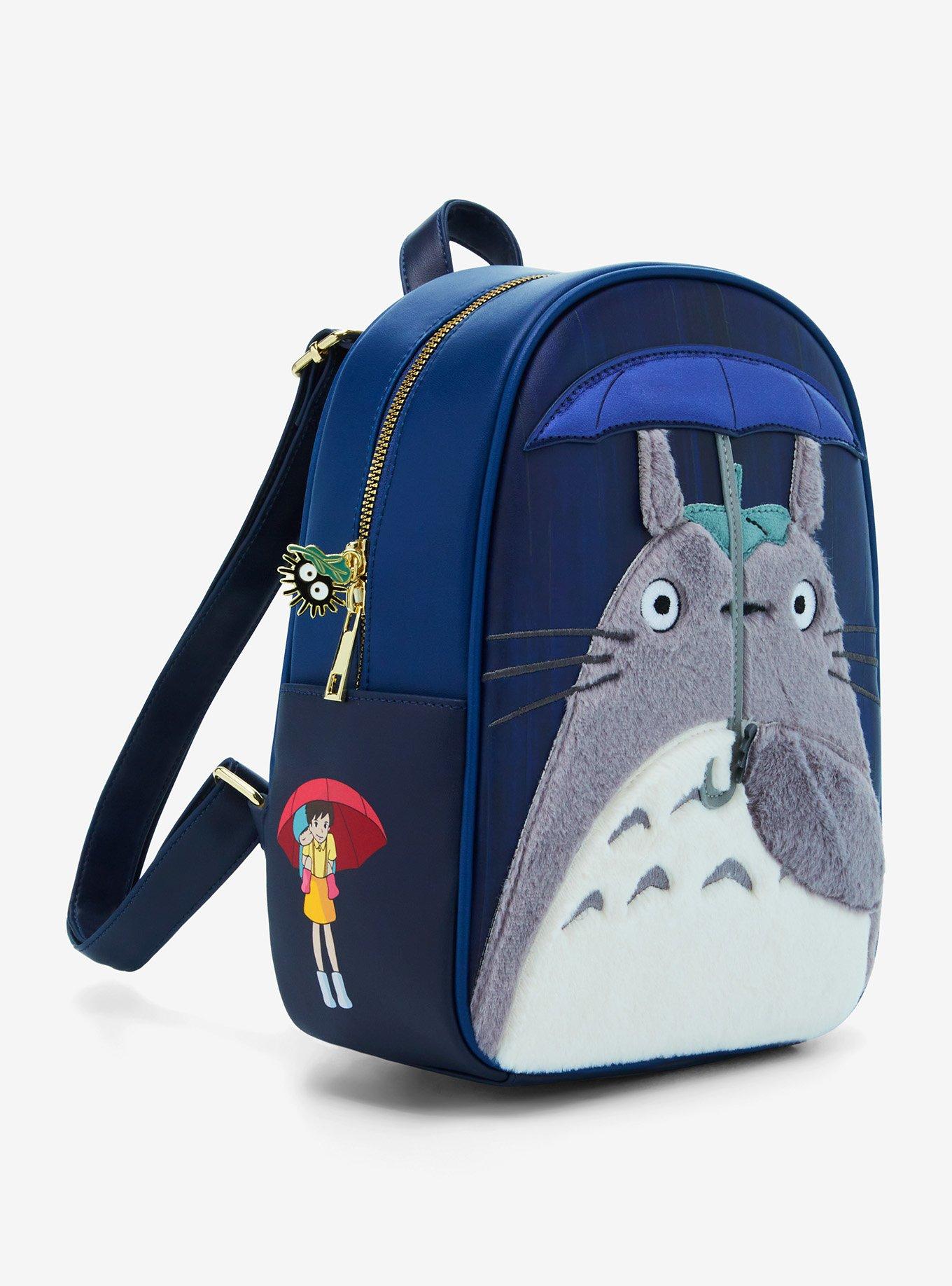 Her Universe Studio Ghibli® My Neighbor Totoro Umbrella Fuzzy Mini Backpack, , hi-res