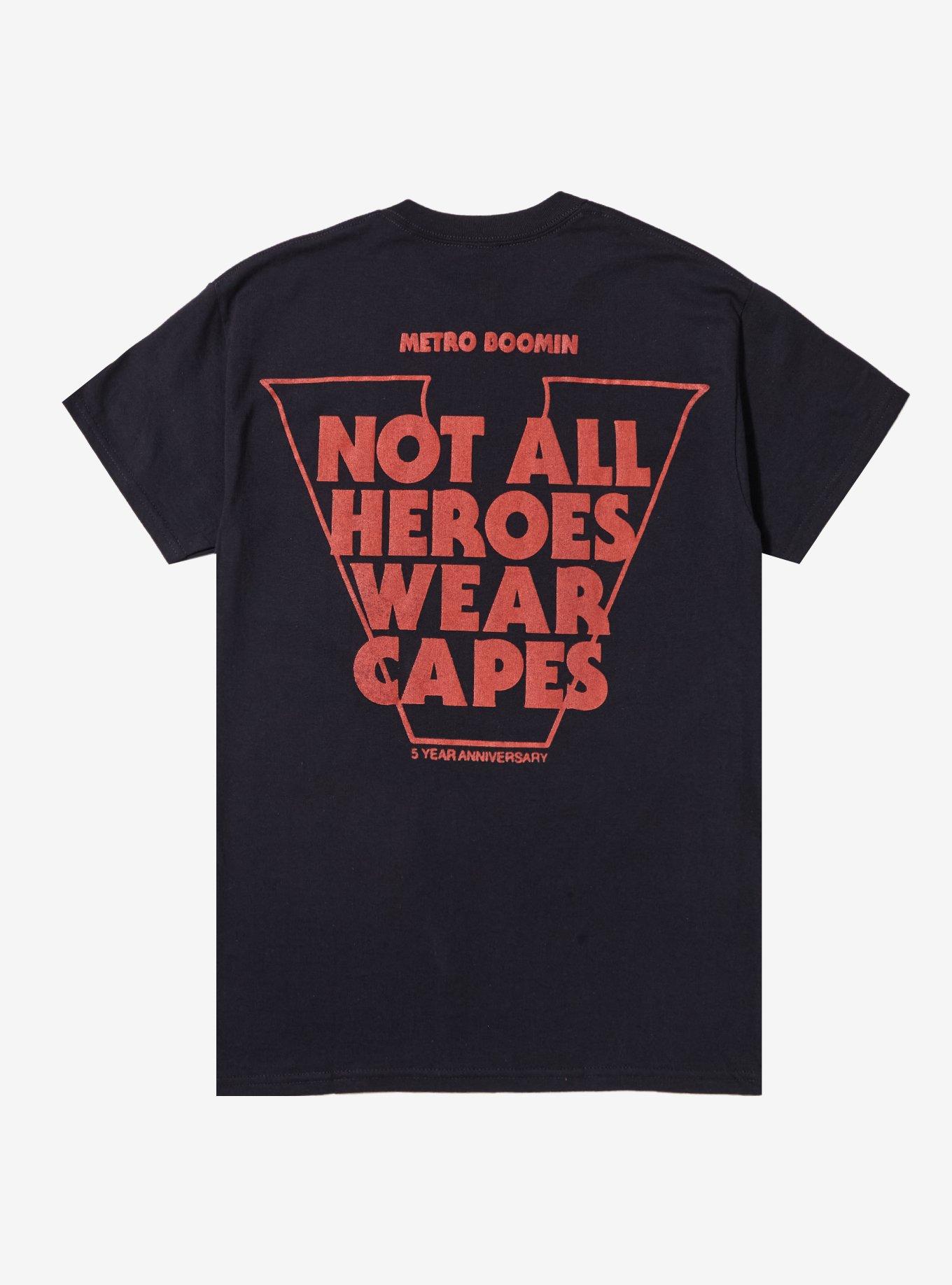 Metro Boomin Not All Heroes Wear Capes Boyfriend Fit Girls T-Shirt, , hi-res