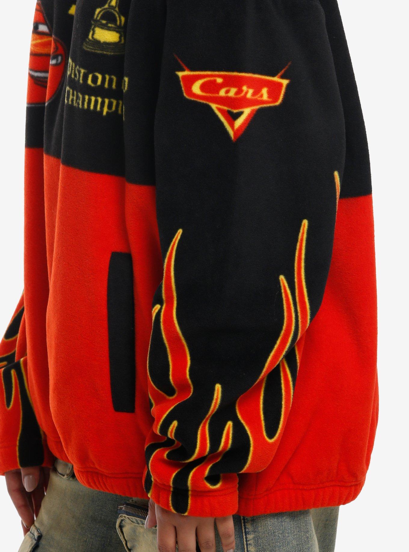 Disney Pixar Cars Lightning McQueen Girls Fleece Pullover Sweater, , alternate