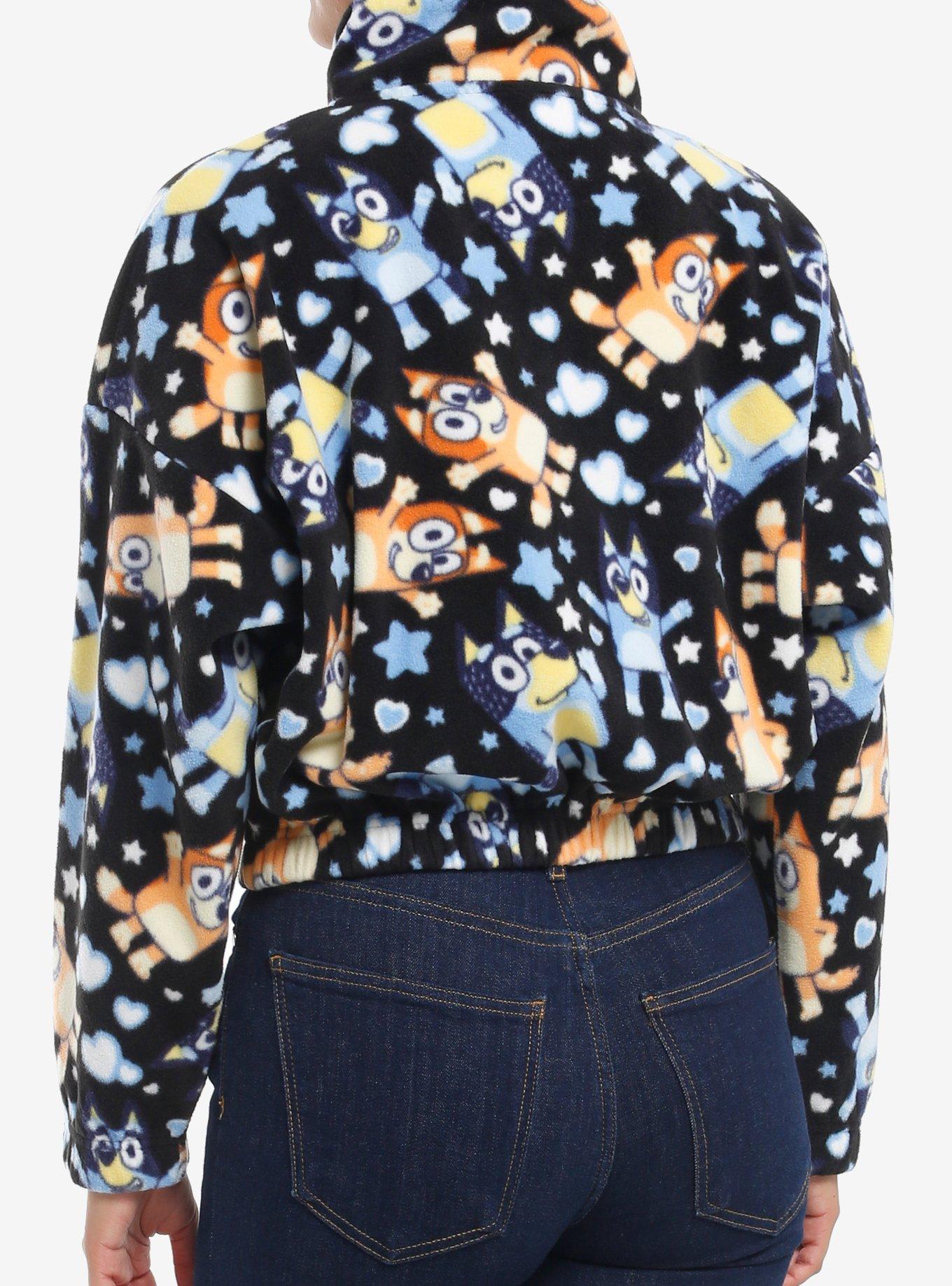 Bluey Bingo Girls Pullover Fleece Sweatshirt, , alternate