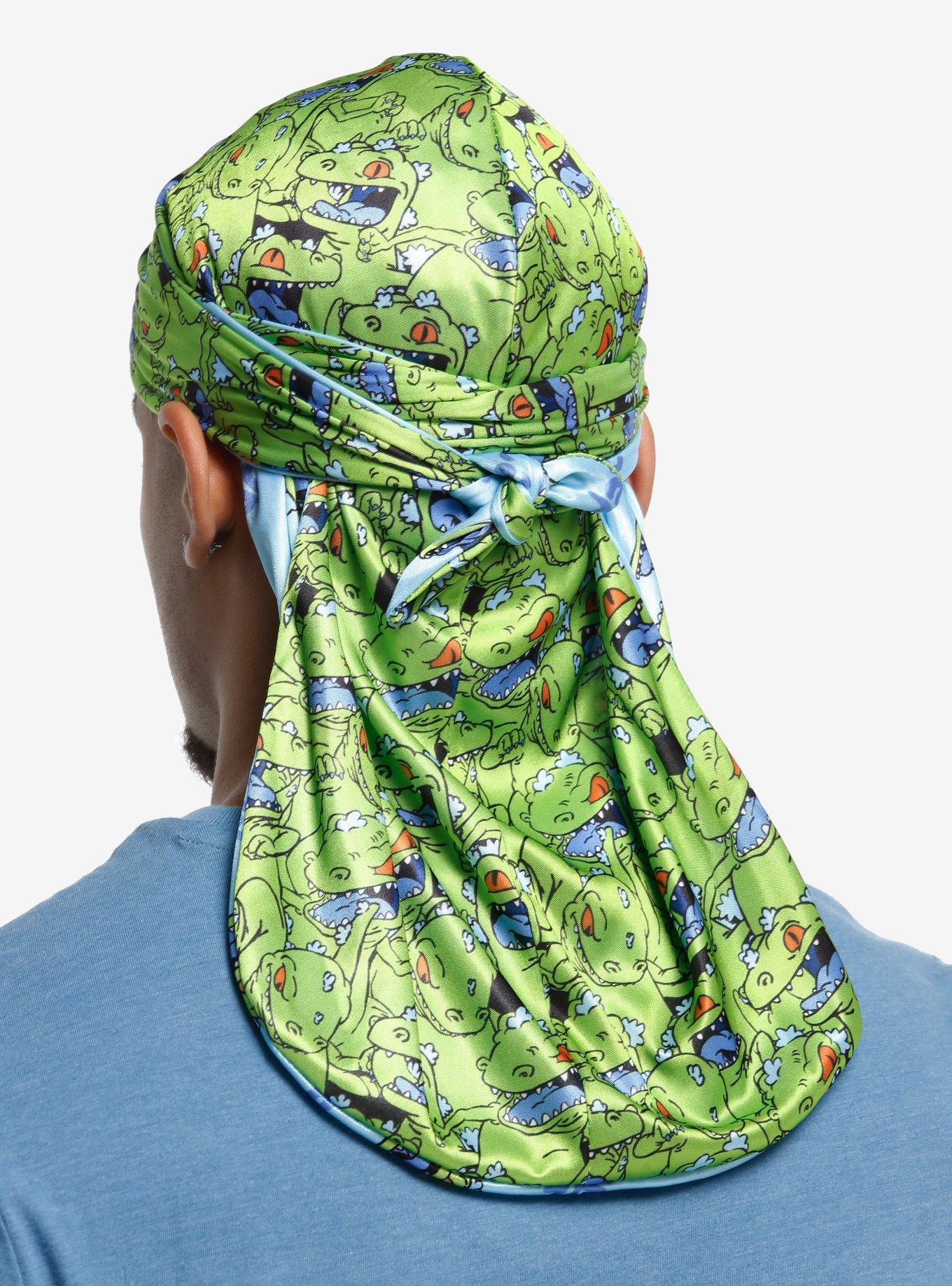 Rugrats Reptar Reversible Durag, , alternate