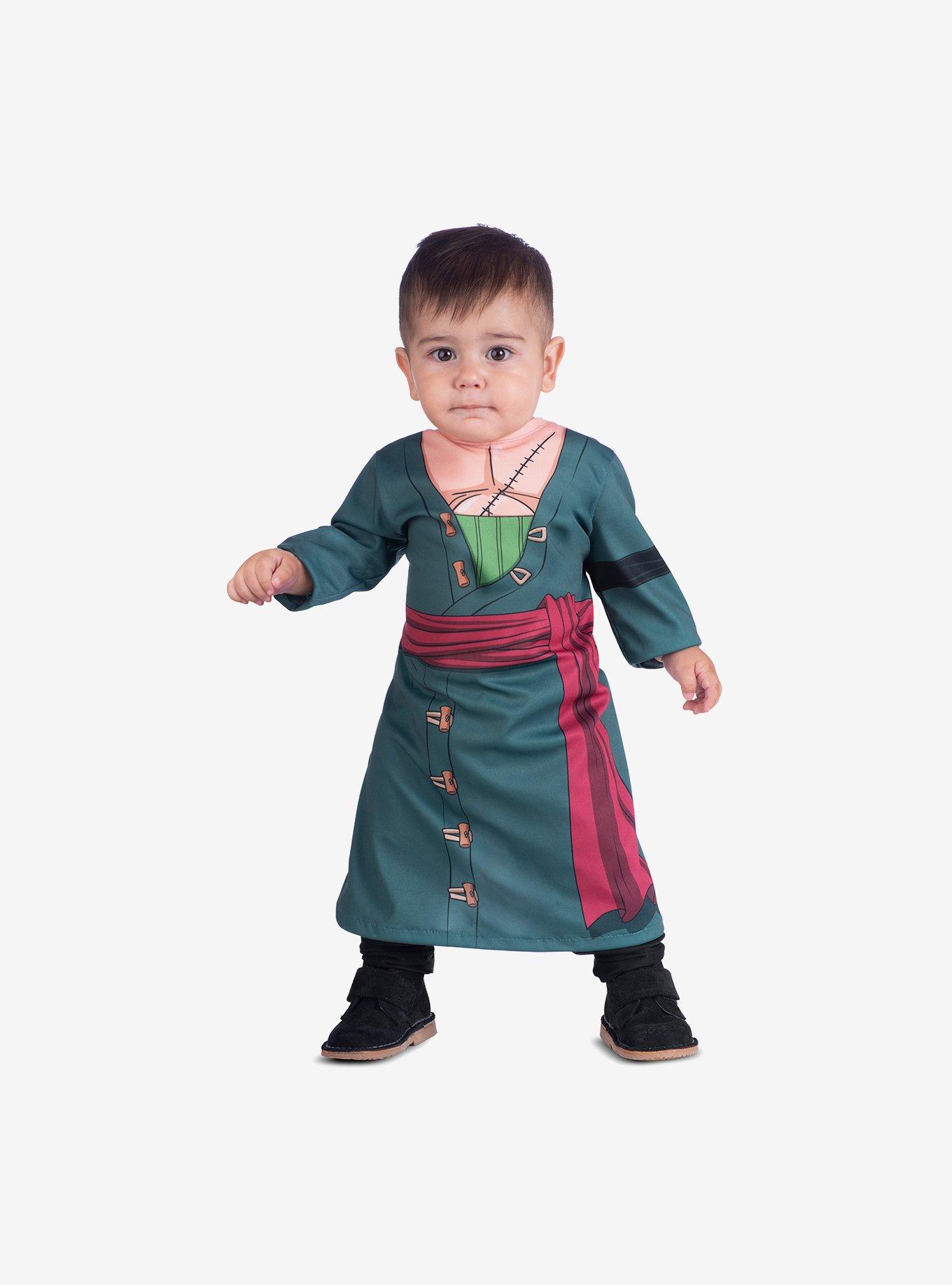 One Piece Roronoa Zoro Infant Toddler Costume, MULTI, alternate