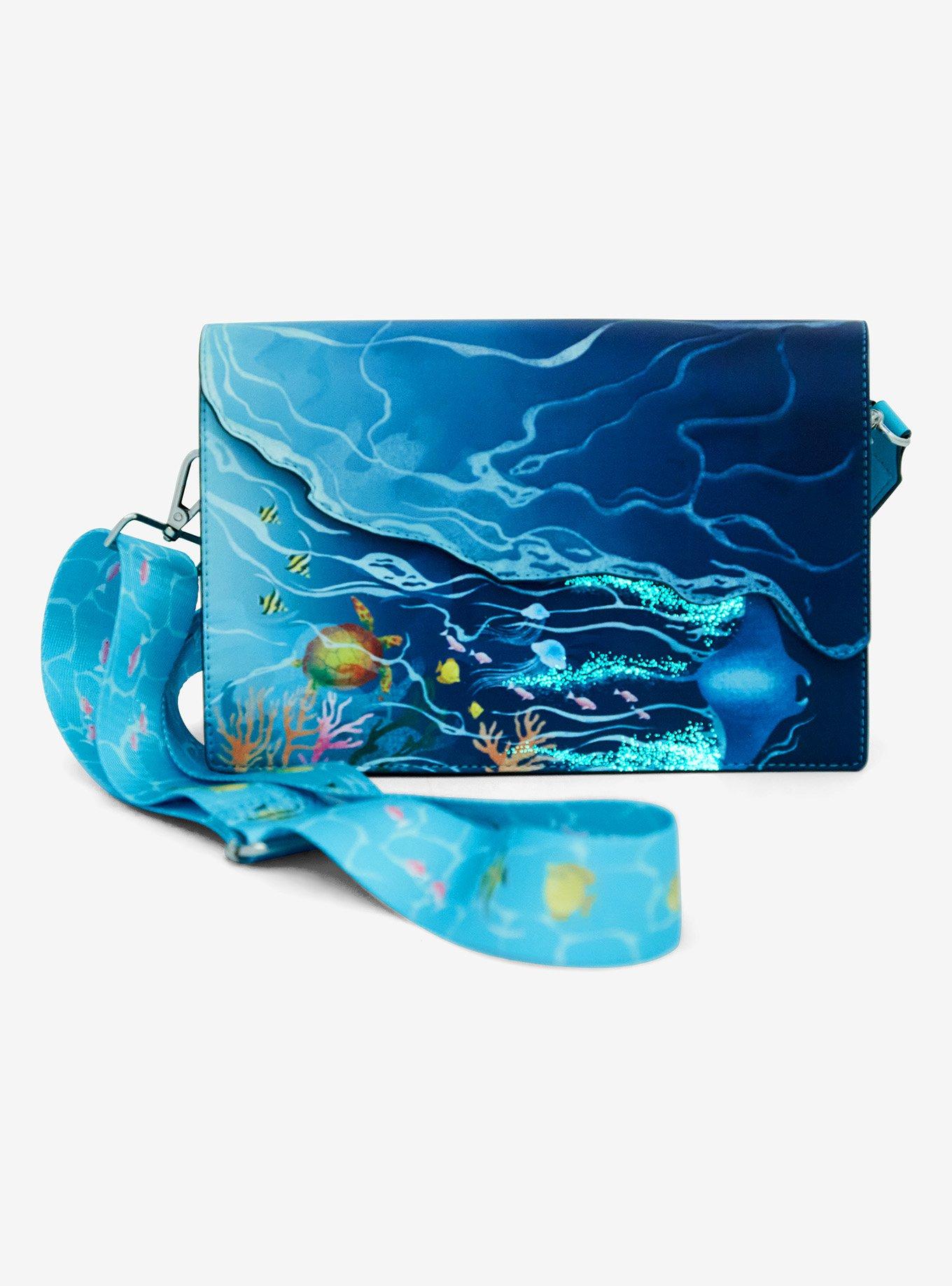 Loungefly Disney Moana Ocean Wave Crossbody Bag &mdash; BoxLunch Exclusive, , alternate