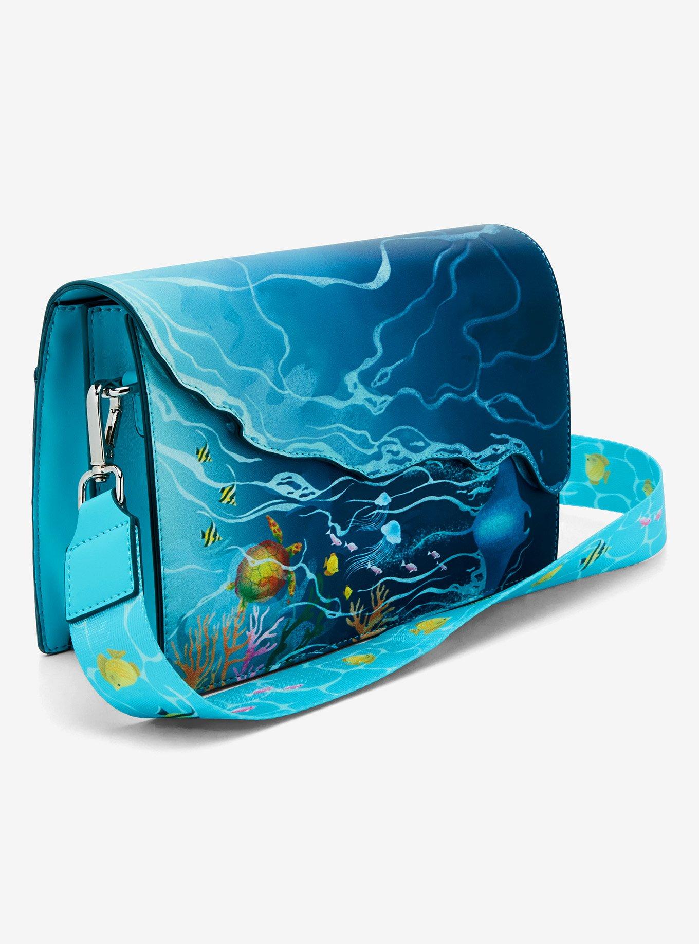 Loungefly Disney Moana Ocean Wave Crossbody Bag &mdash; BoxLunch Exclusive, , alternate