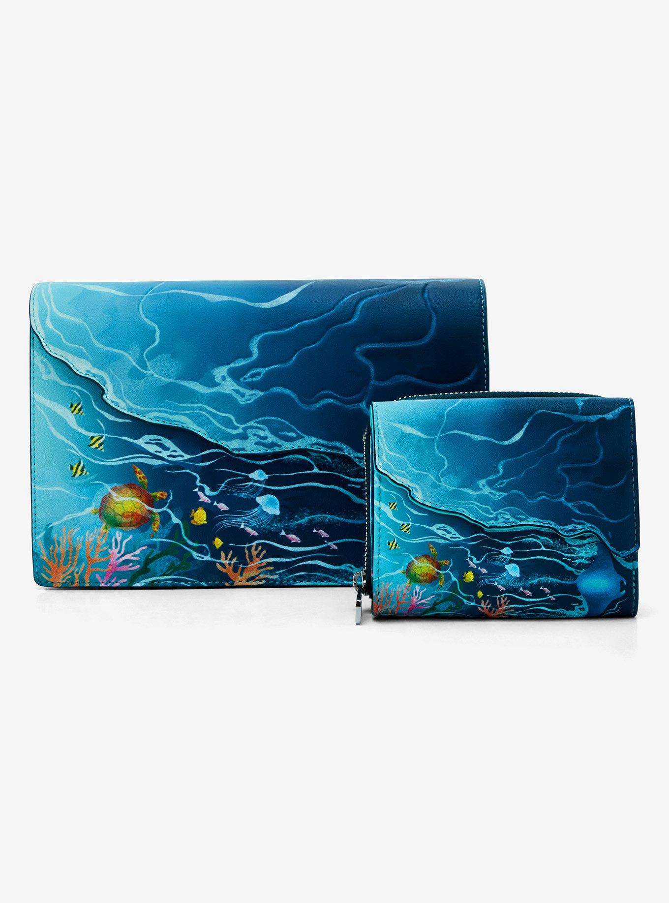 Loungefly Disney Moana Ocean Wave Wallet — BoxLunch Exclusive