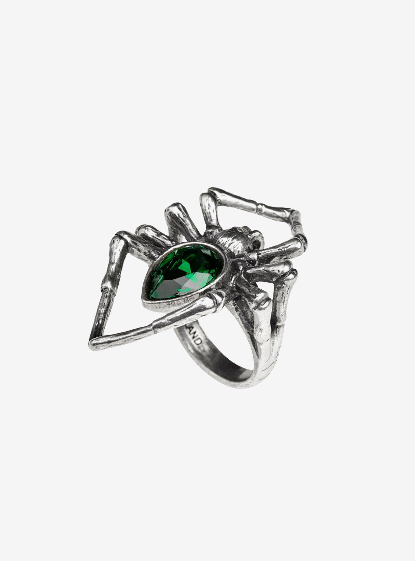 Alchemy Of England Emerald Venom Ring, , hi-res