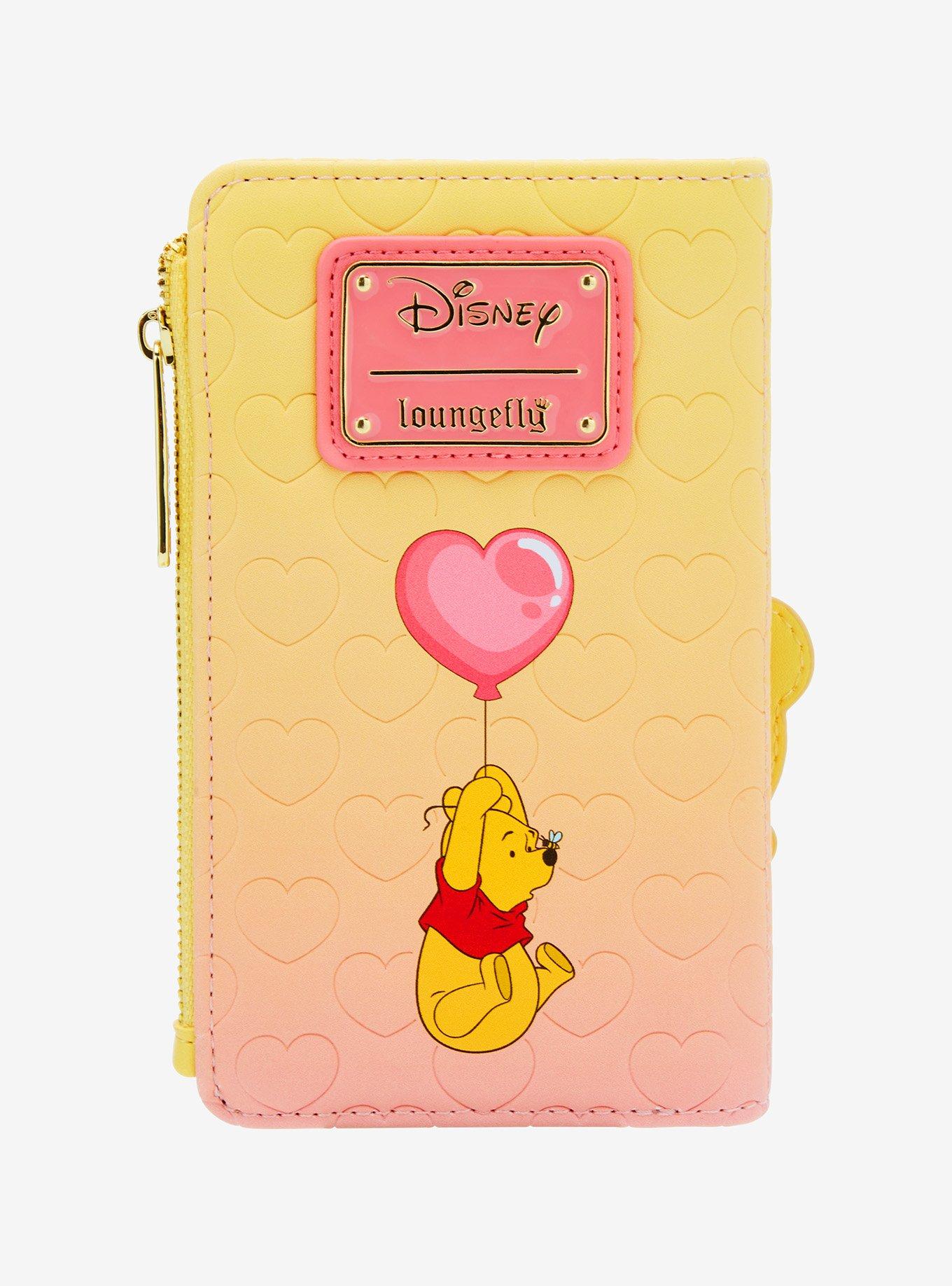 Loungefly Disney Winnie the Pooh Heart Balloon Pooh Bear Wallet - BoxLunch Exclusive, , alternate