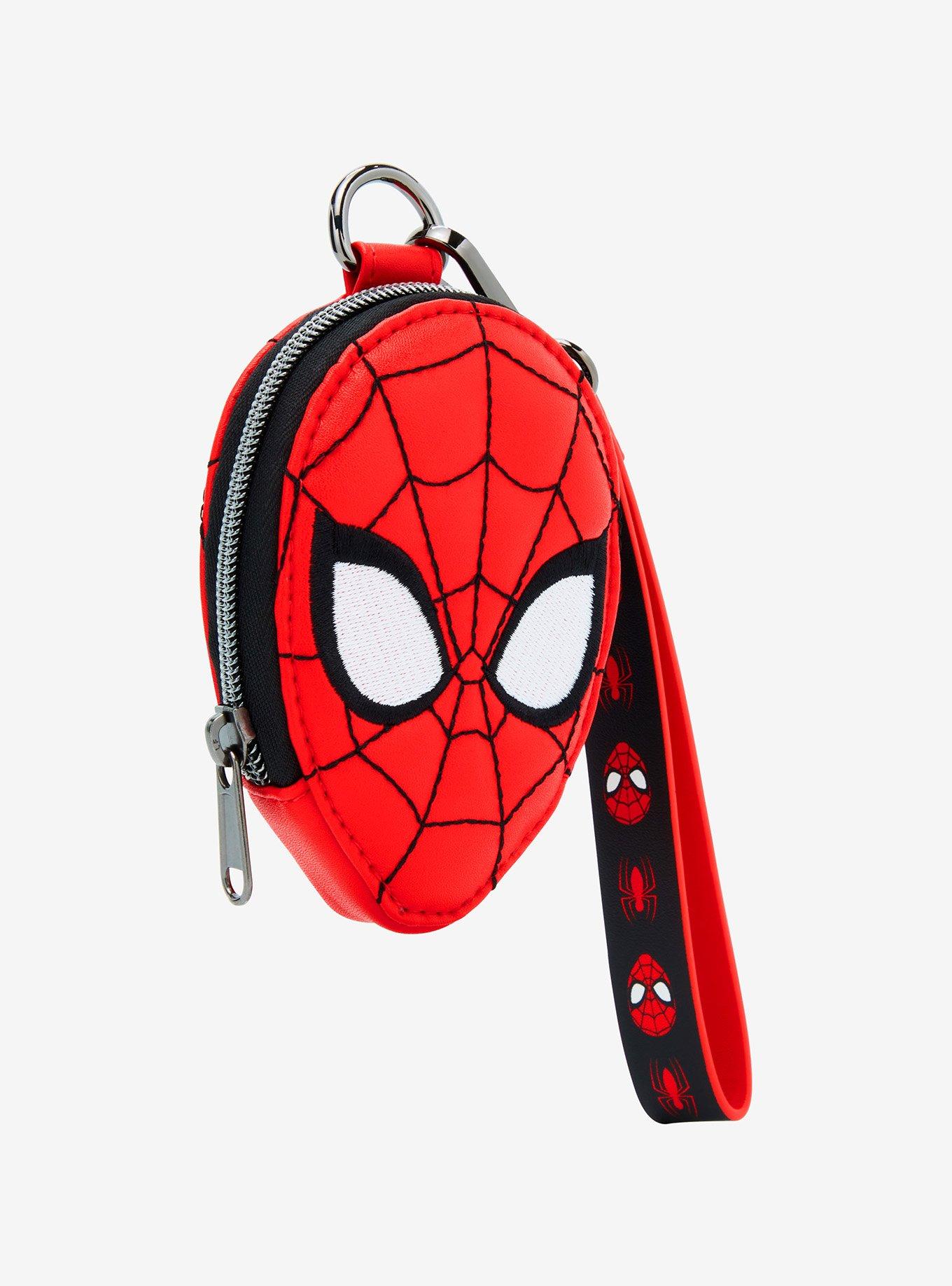 Loungefly Marvel Spider-Man Mask Wristlet Coin Purse - BoxLunch Exclusive, , hi-res