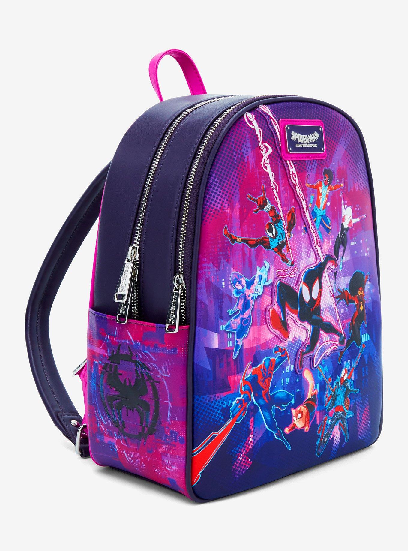 Loungefly Marvel Spider-Man: Across the Spider-Verse Group Portrait Mini Backpack - BoxLunch Exclusive, , hi-res