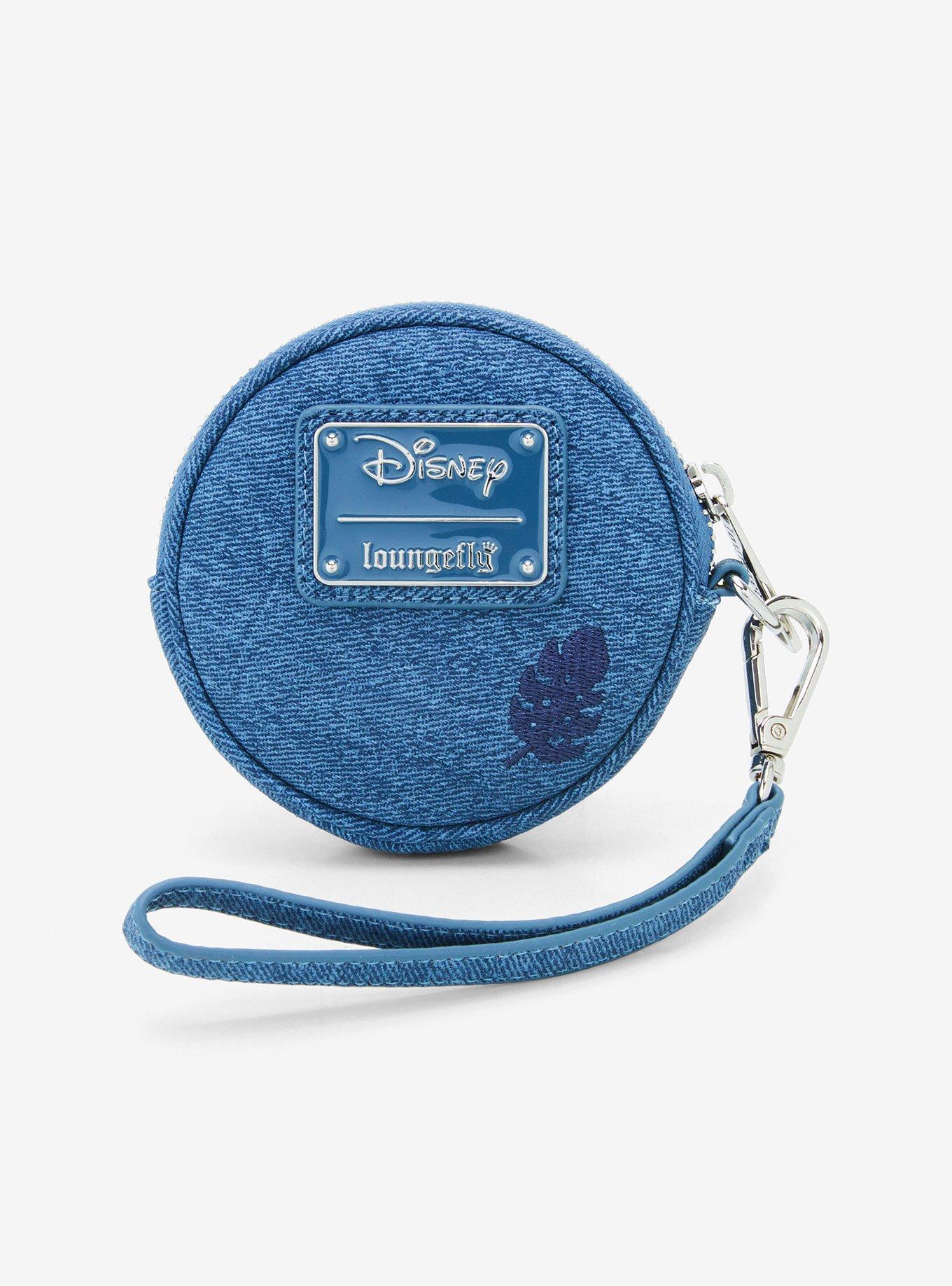 Loungefly Disney Lilo & Stitch Denim Stitch Coin Purse - BoxLunch Exclusive, , alternate