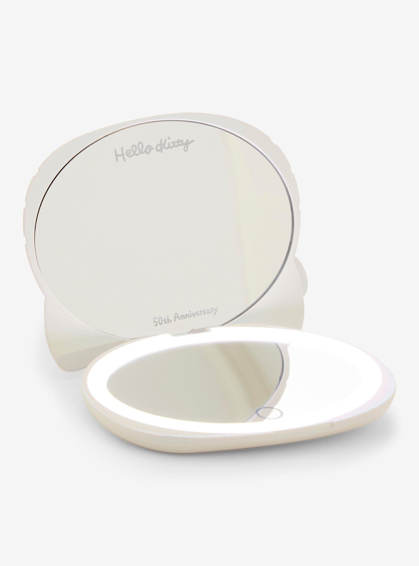 Sanrio Hello Kitty 50th Anniversary LED Compact Mirror, , hi-res