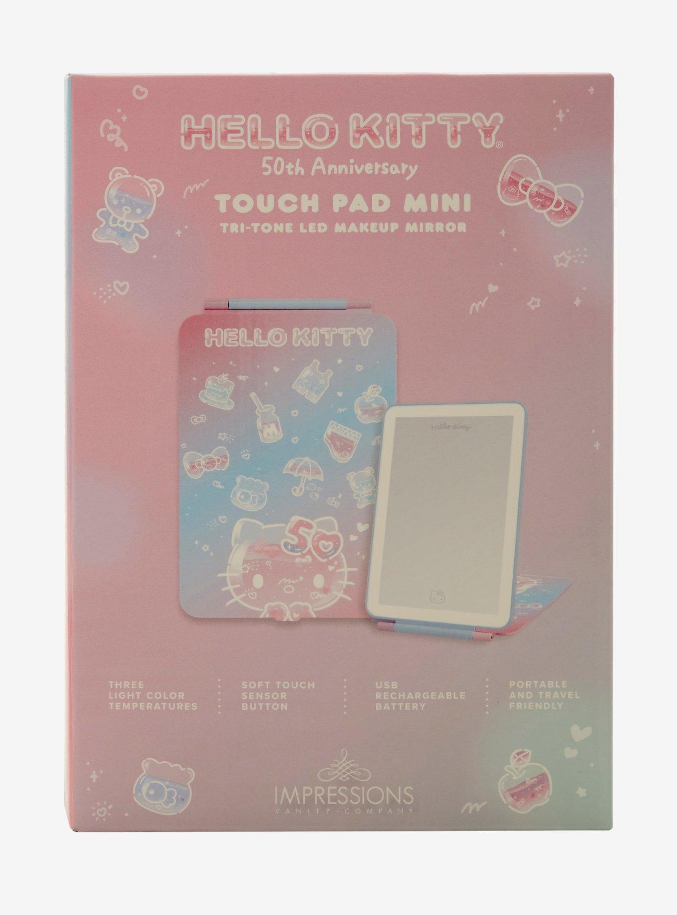 Sanrio Hello Kitty 50th Anniversary Light-Up Makeup Mirror, , alternate