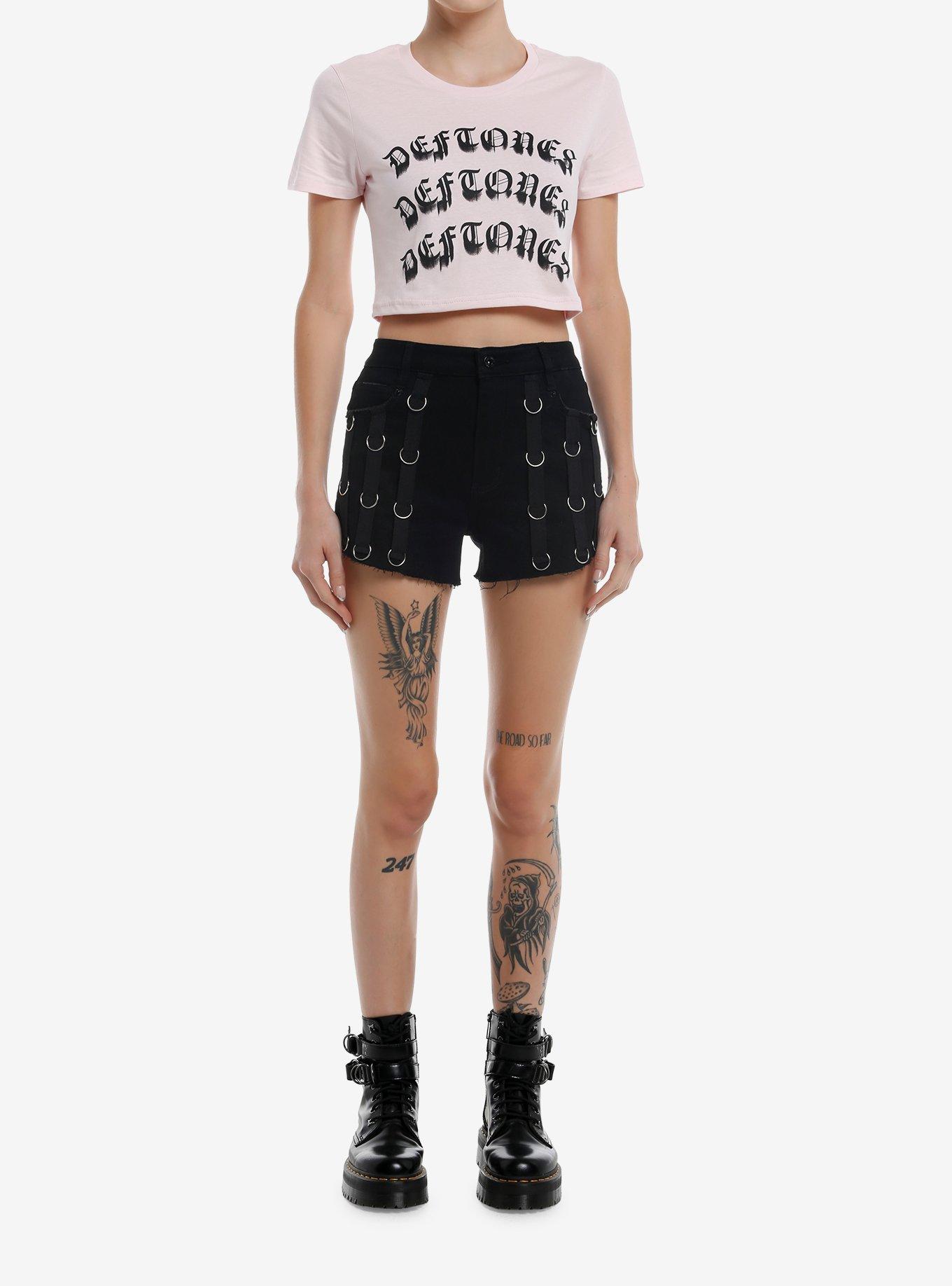 Deftones Pastel Pink Girls Baby T-Shirt, , hi-res
