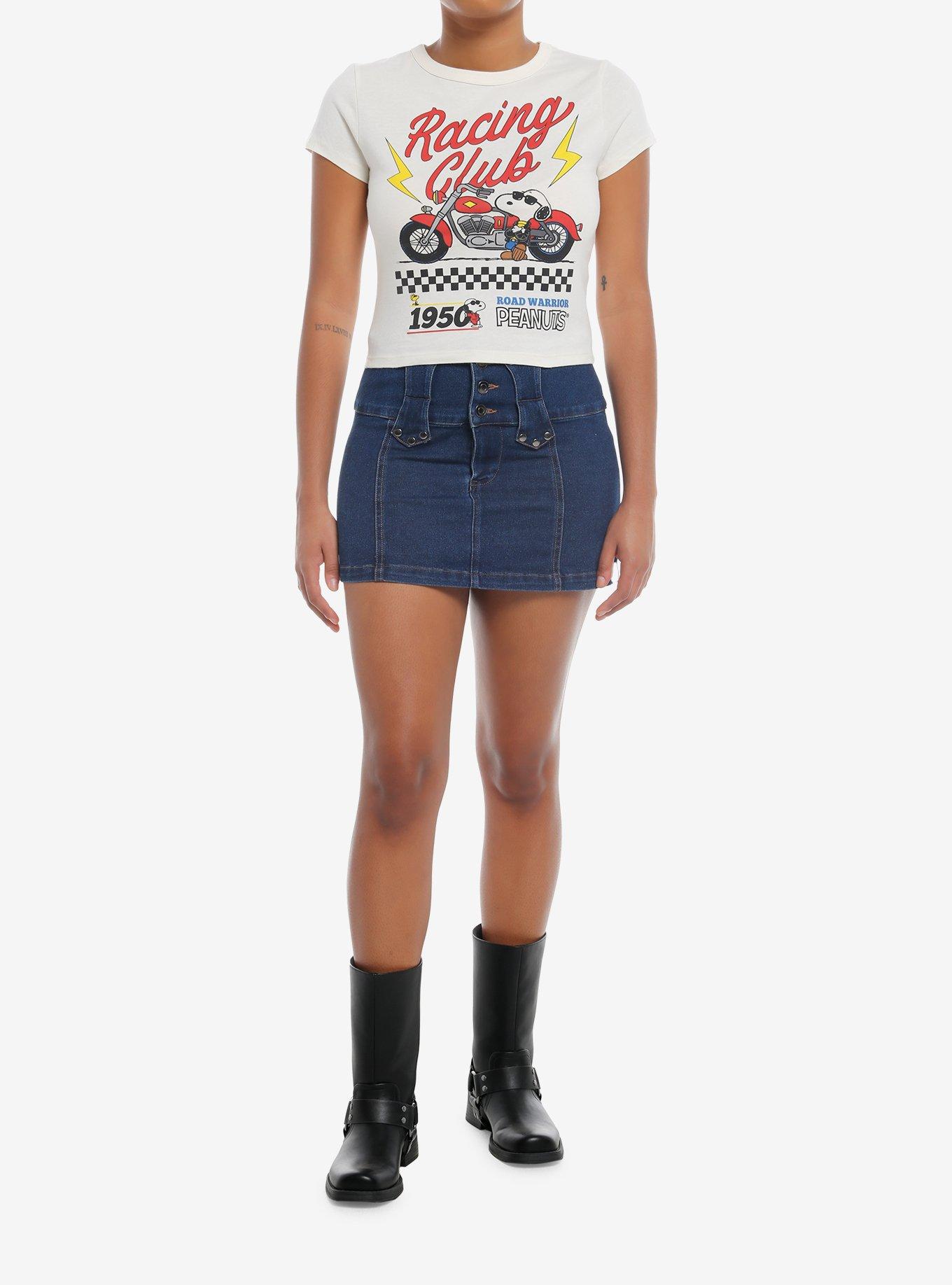 Peanuts Snoopy Racing Girls Baby T-Shirt, MULTI, alternate