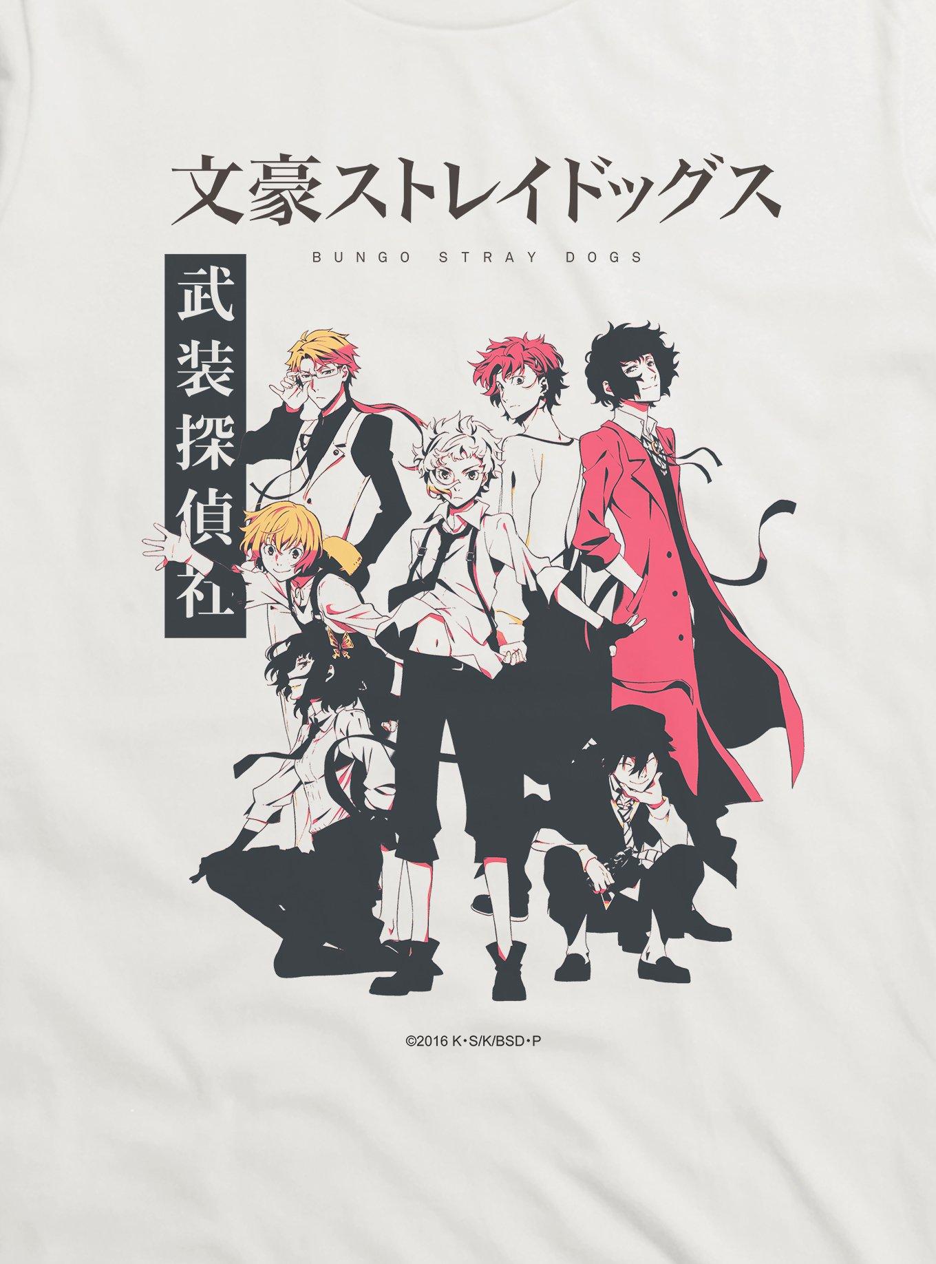 Bungo Stray Dogs Group T-Shirt, , hi-res