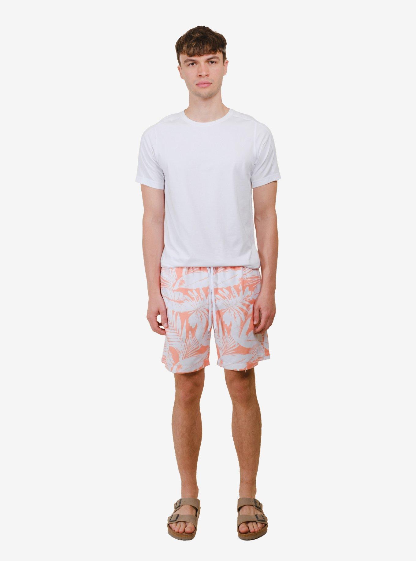 Tropical Contrast Swim Trunk, , hi-res