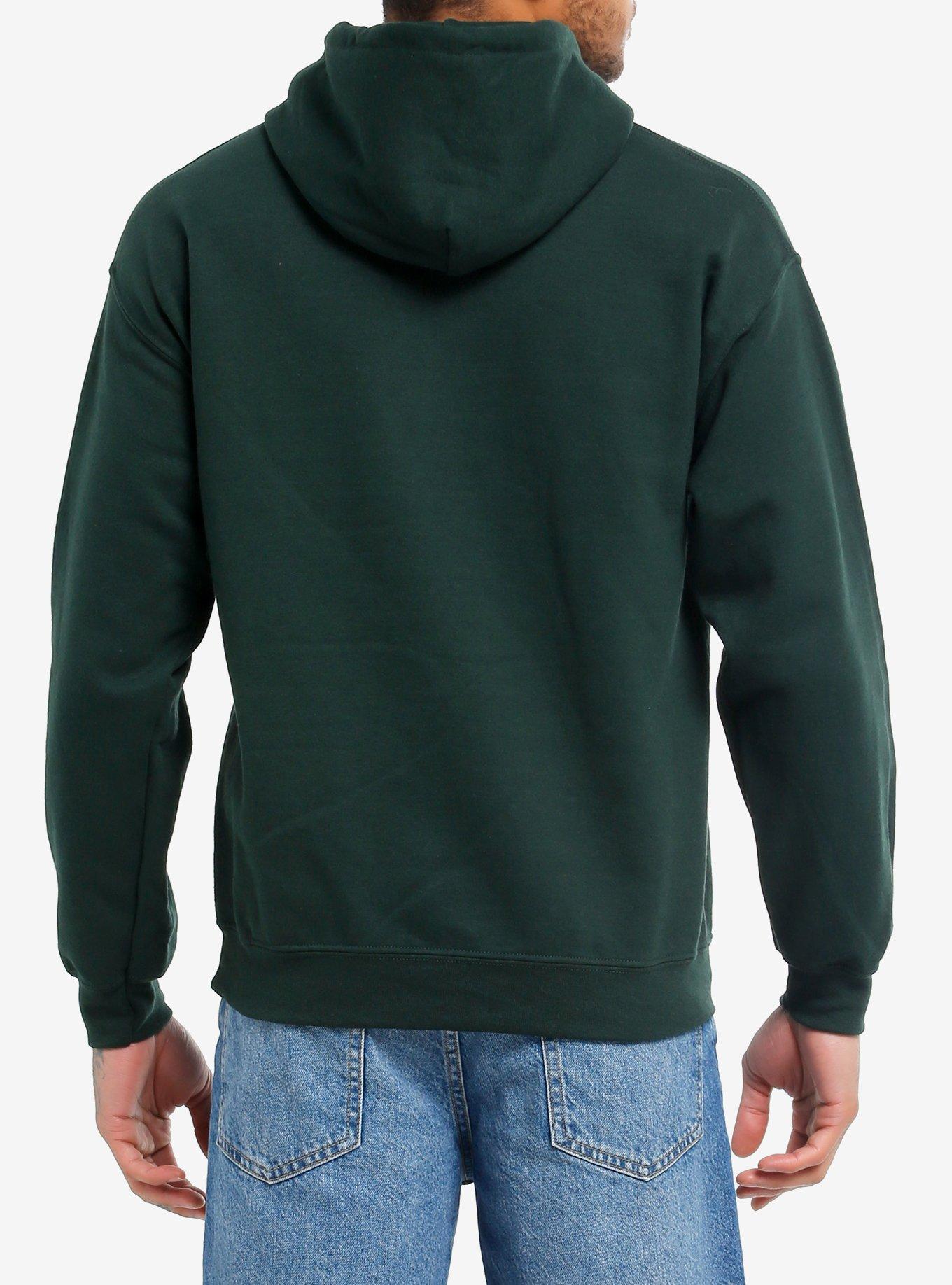 Wallows Orange Juice Hoodie, FOREST GREEN, alternate