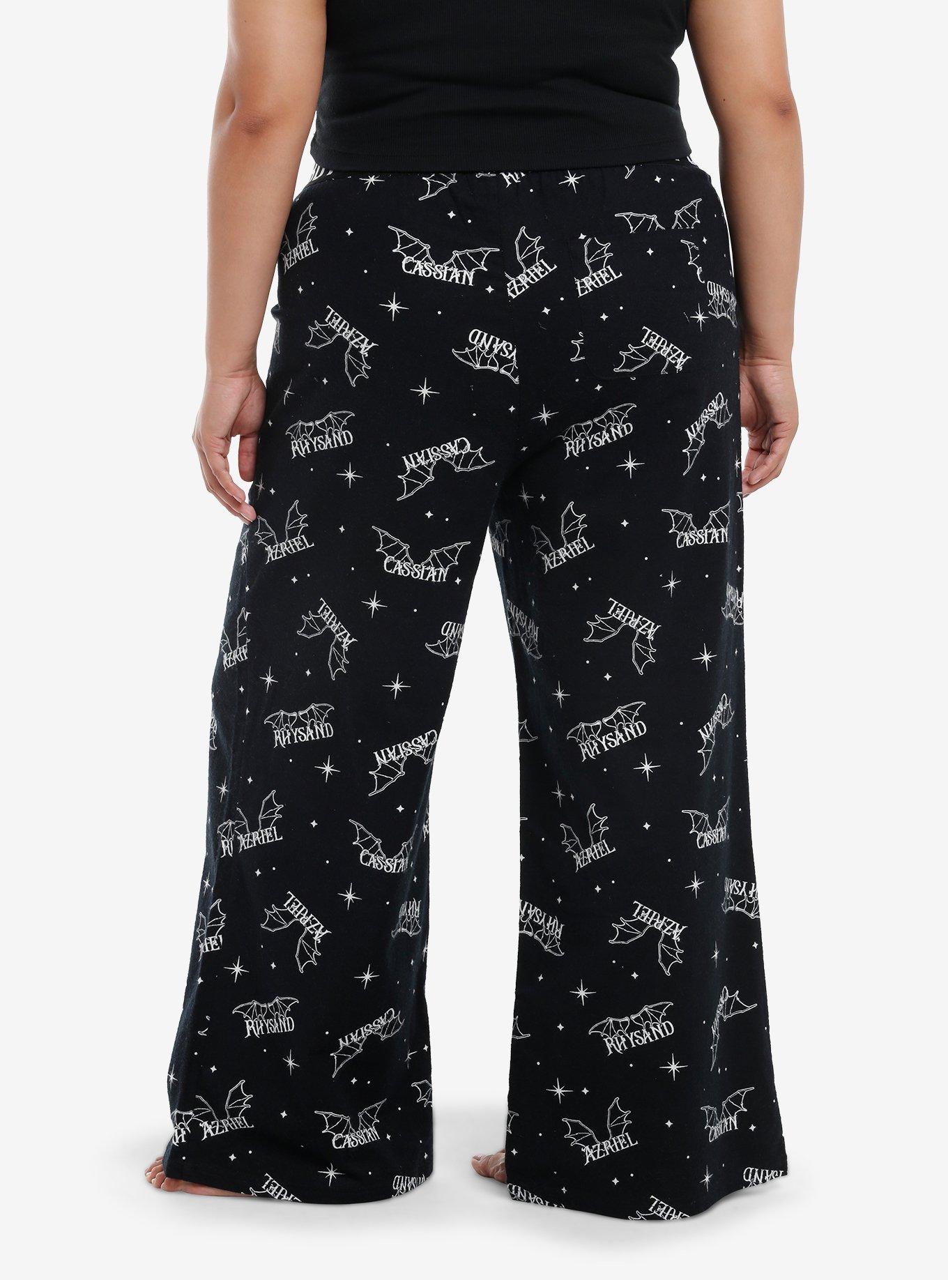 A Court Of Thorns And Roses Bat Boys Pajama Pants Plus Size, , hi-res